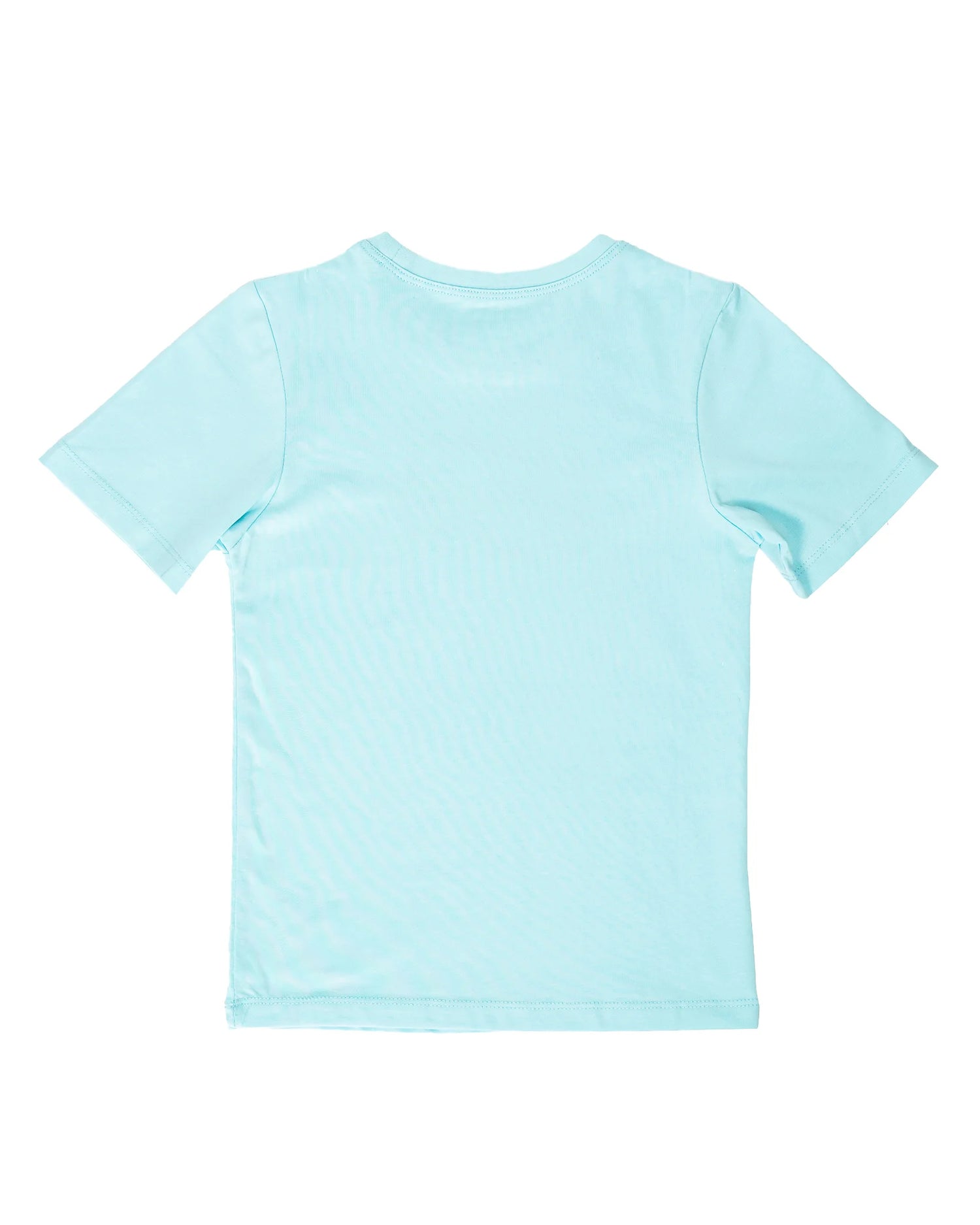 A for Adley Black Cutout Tee (teal)