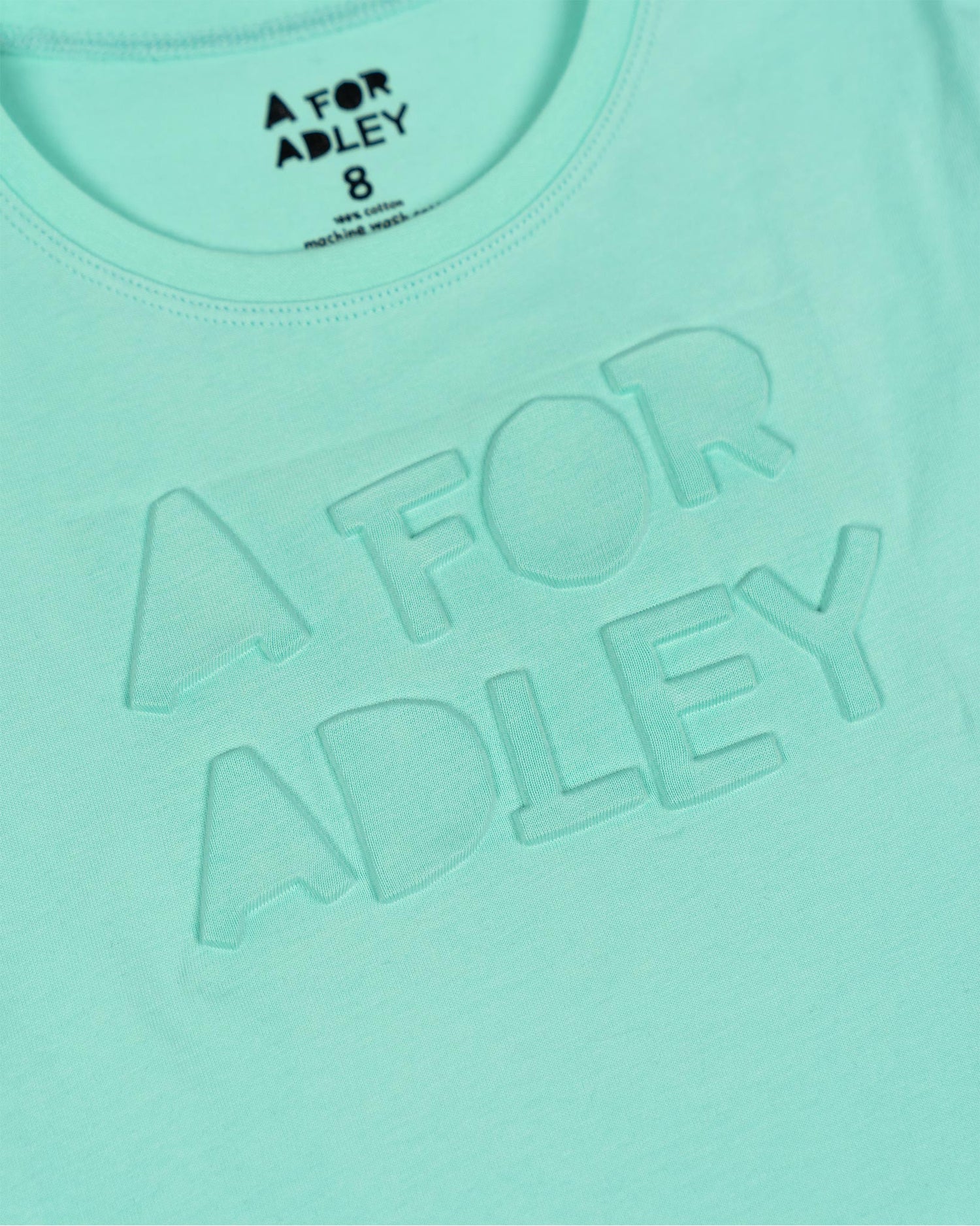A for Adley 3D Logo Tee