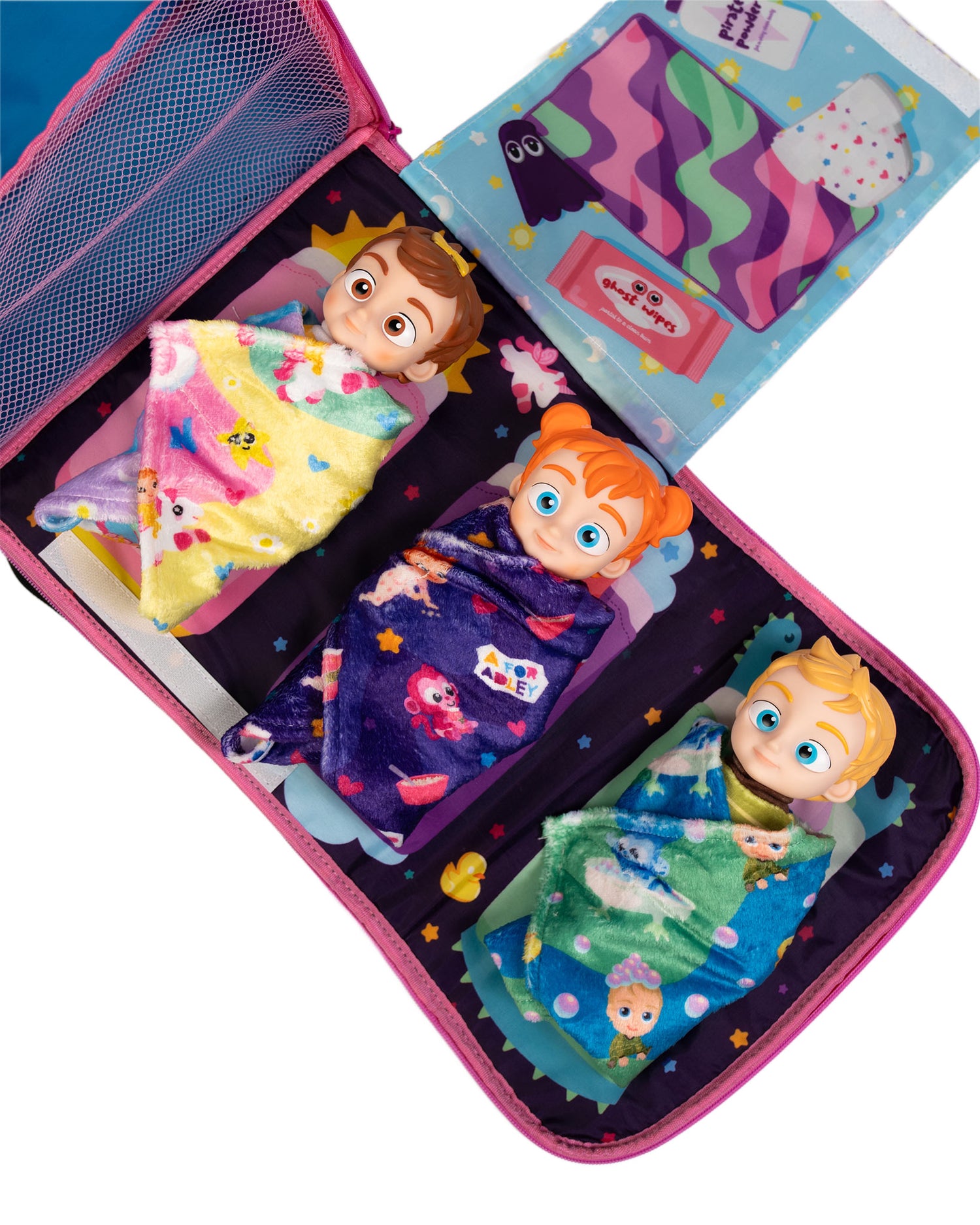 3 CRAZY BABiES and Play Pretend Travel Bag