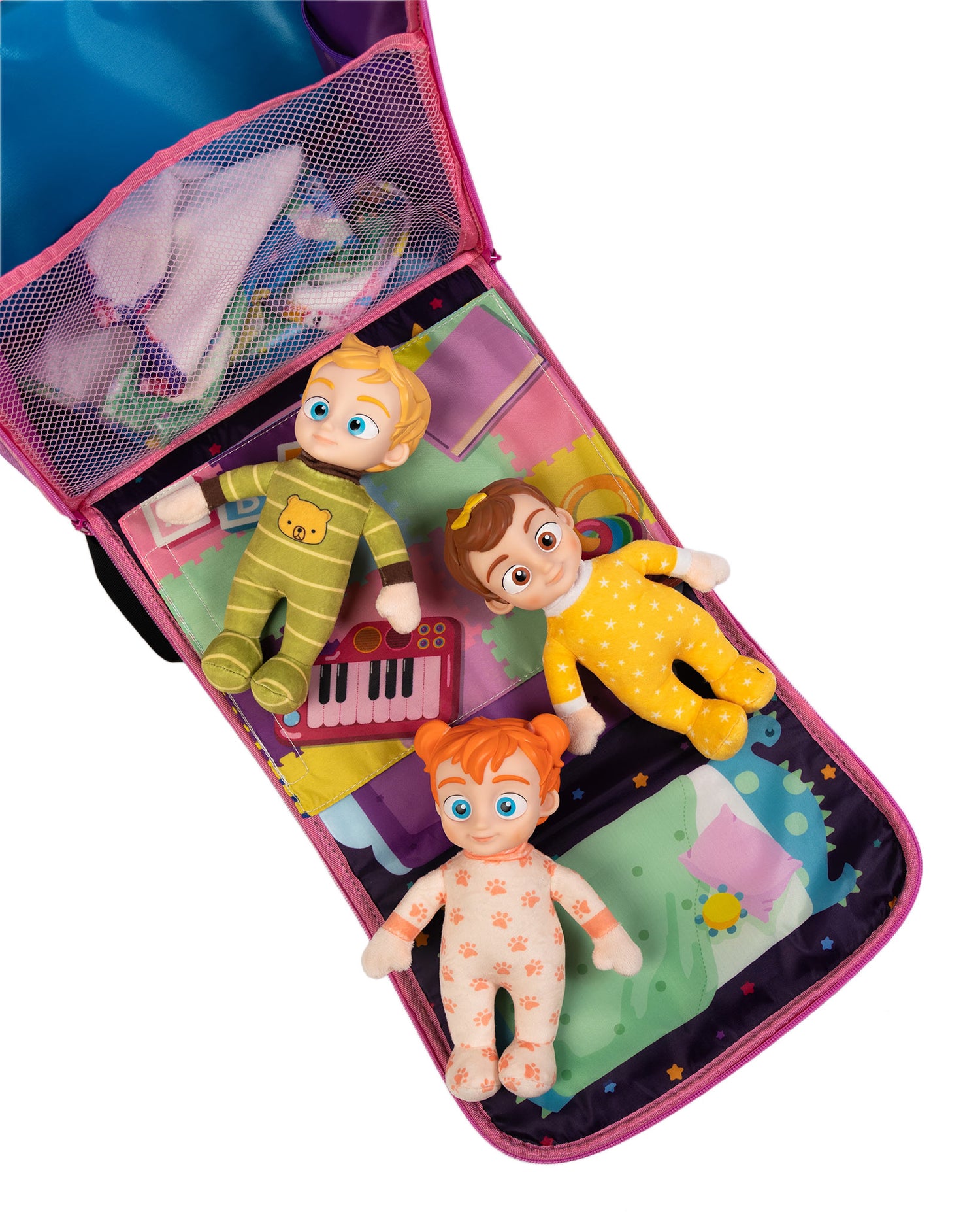 3 CRAZY BABiES and Play Pretend Travel Bag