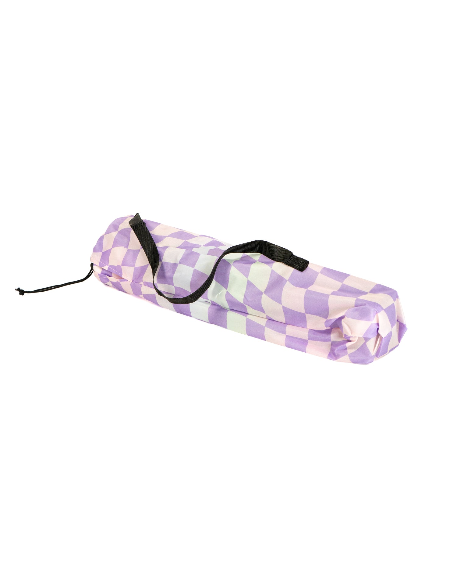 Adley Purple Checkered Camping Chair