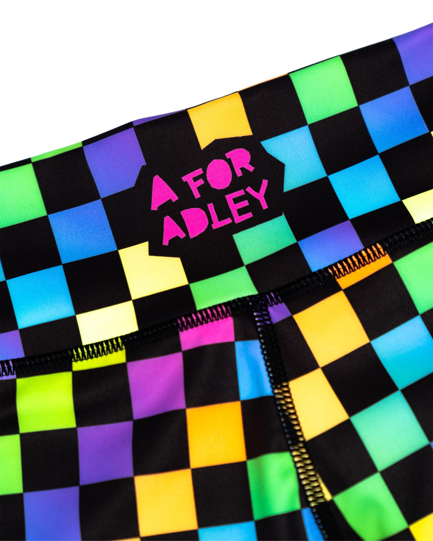 Adley's Neon Checkered Pants