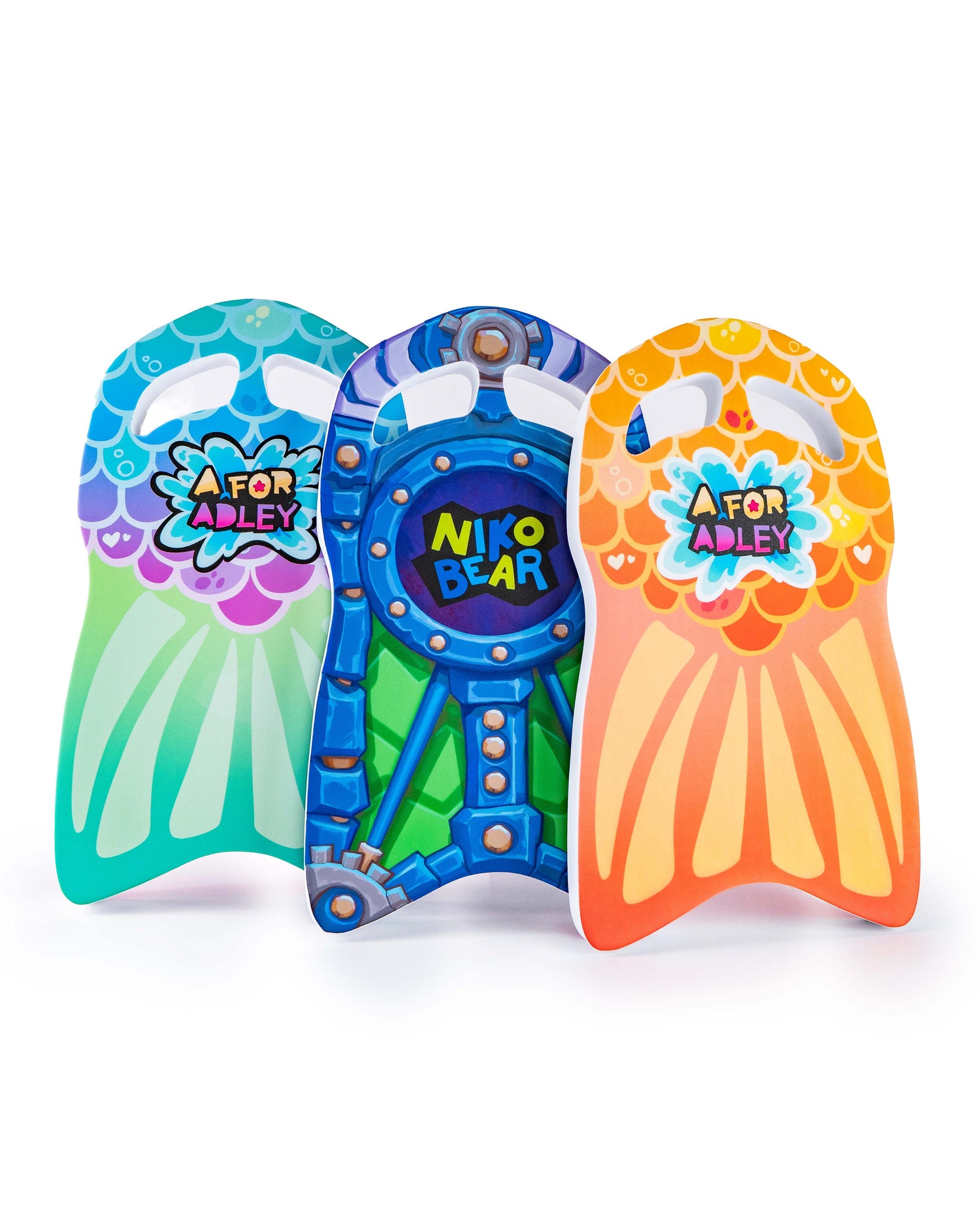 Navey's Mermaid Sisters Kickboard