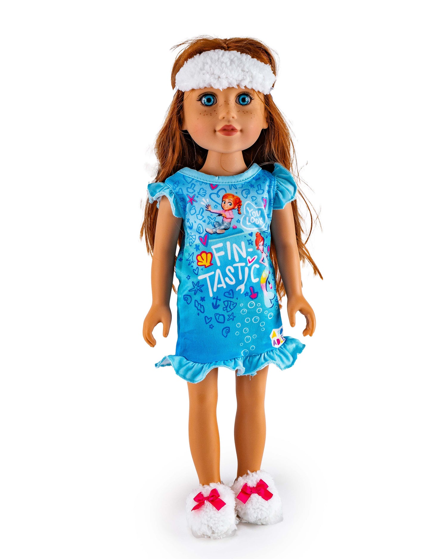 Forever Friend Dolls Fintastic Mermaid Jammies Set