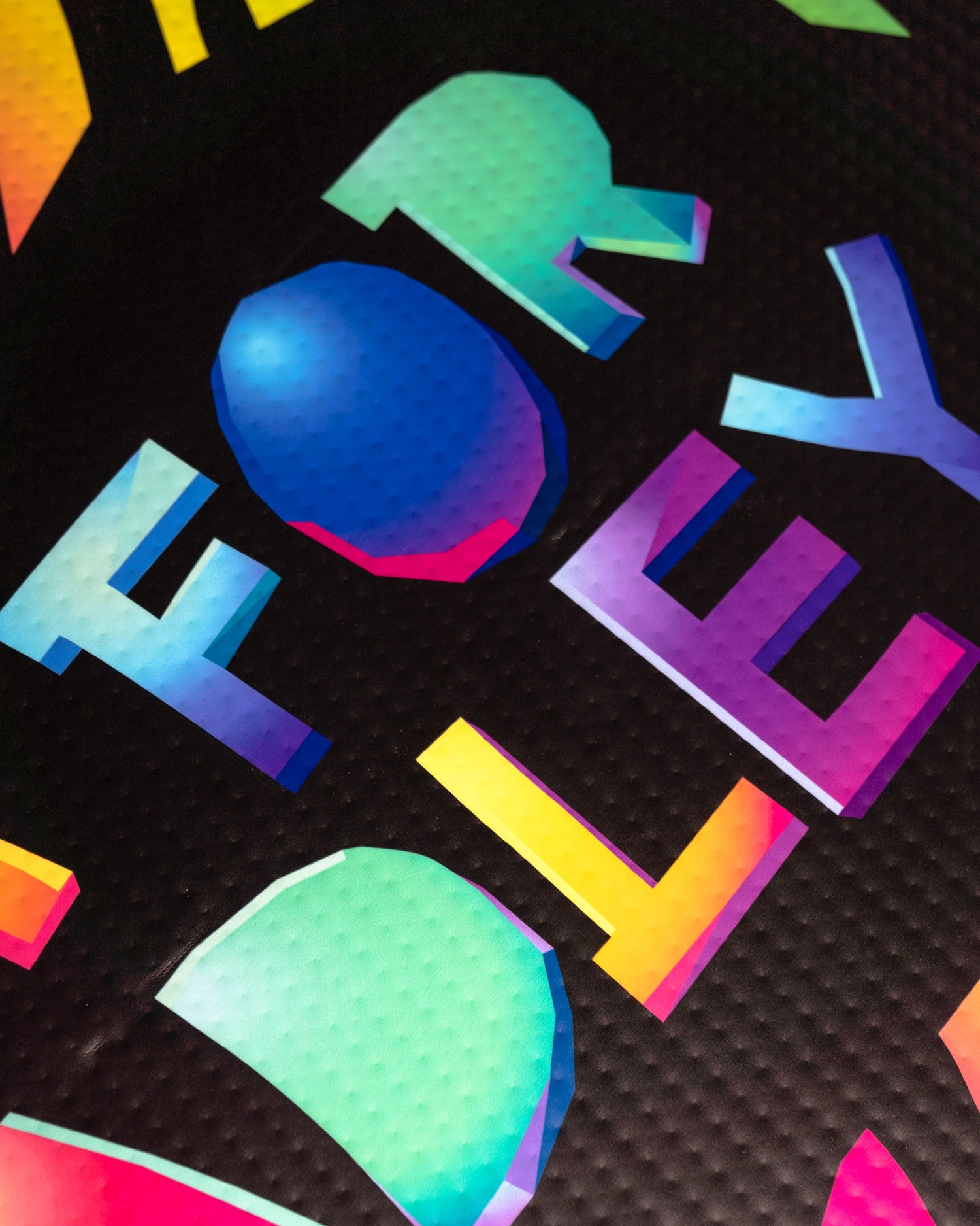 Adley's Neon Rainbow Jump Pad (Zebra)