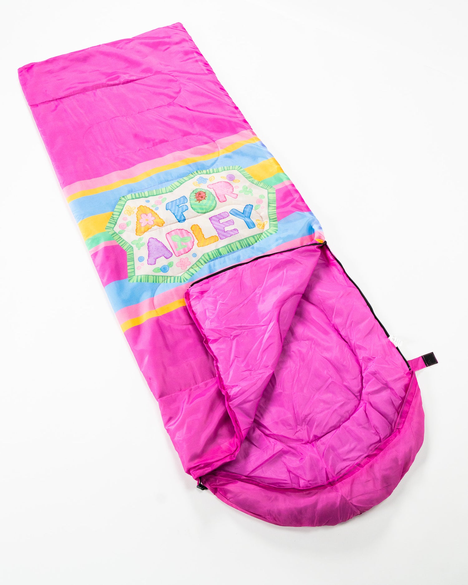 A for Adley Sleeping Bag