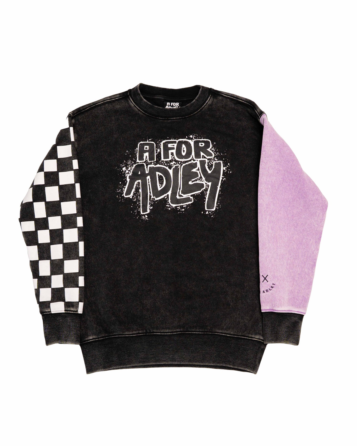 A for Adley's Spray Style Sweat Set