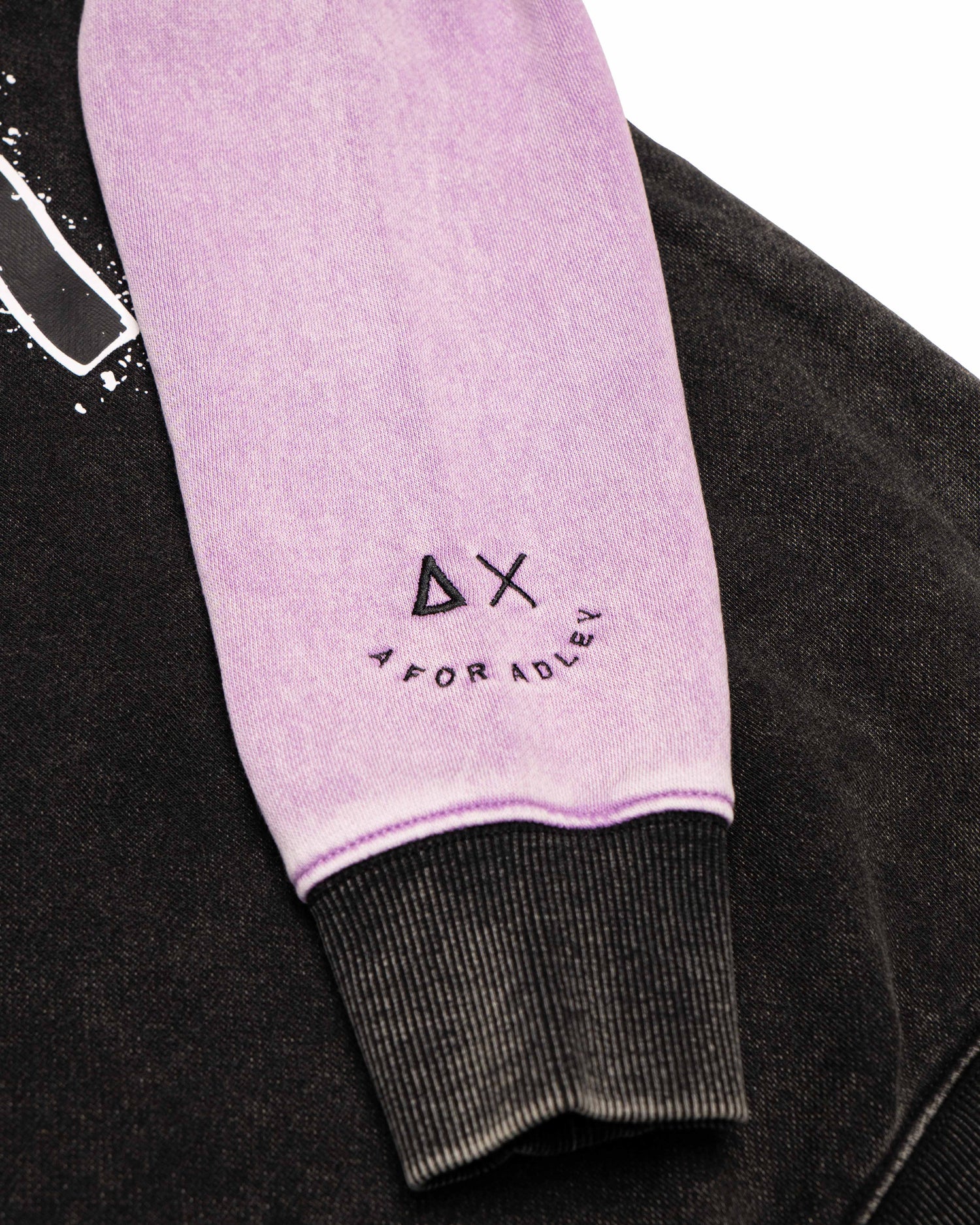 A for Adley's Spray Style Sweat Set