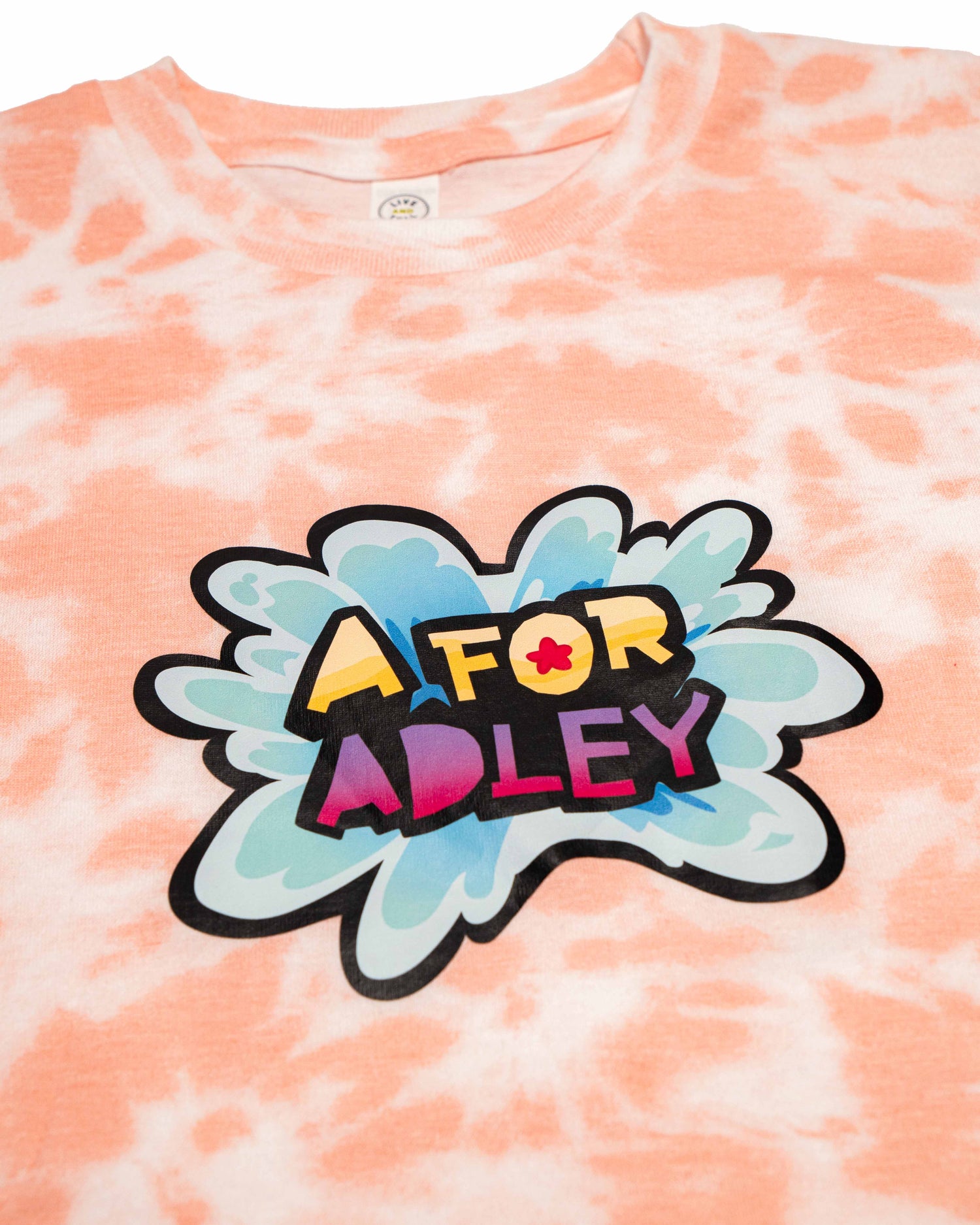 Summer Splash Logo Tee (pink tie-dye)