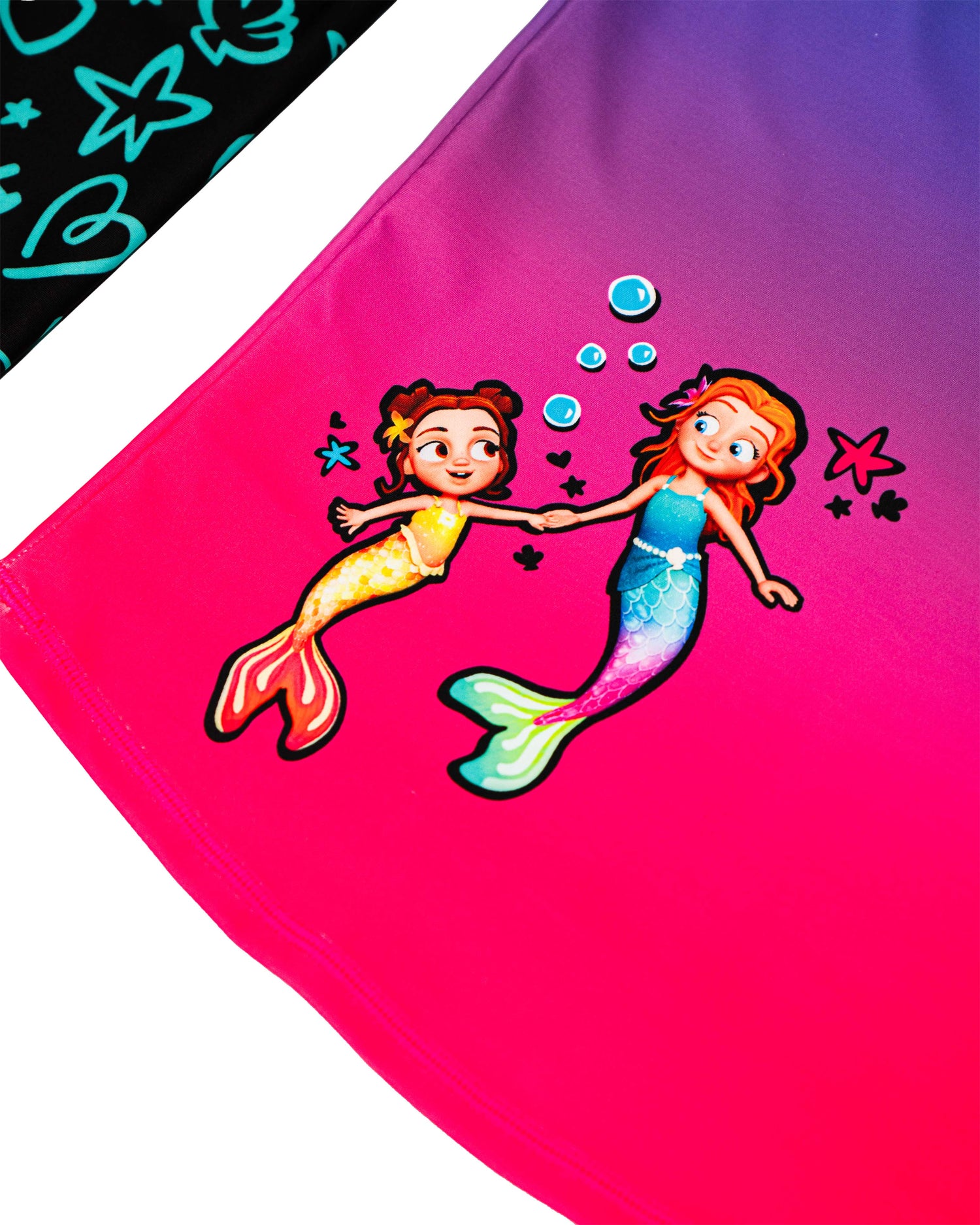 A for Adley Summer Splash Rashguard