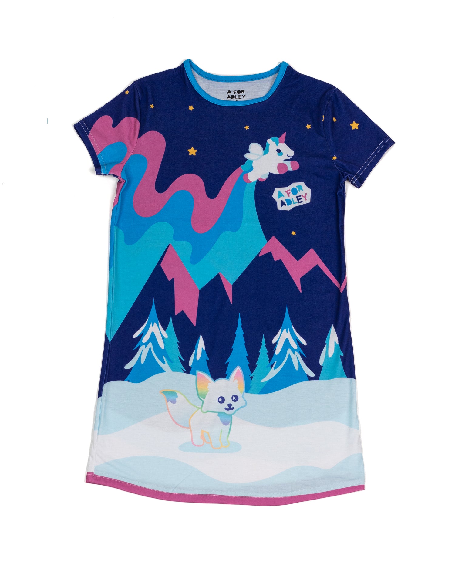 Adley’s Winter Rainbow Jammies