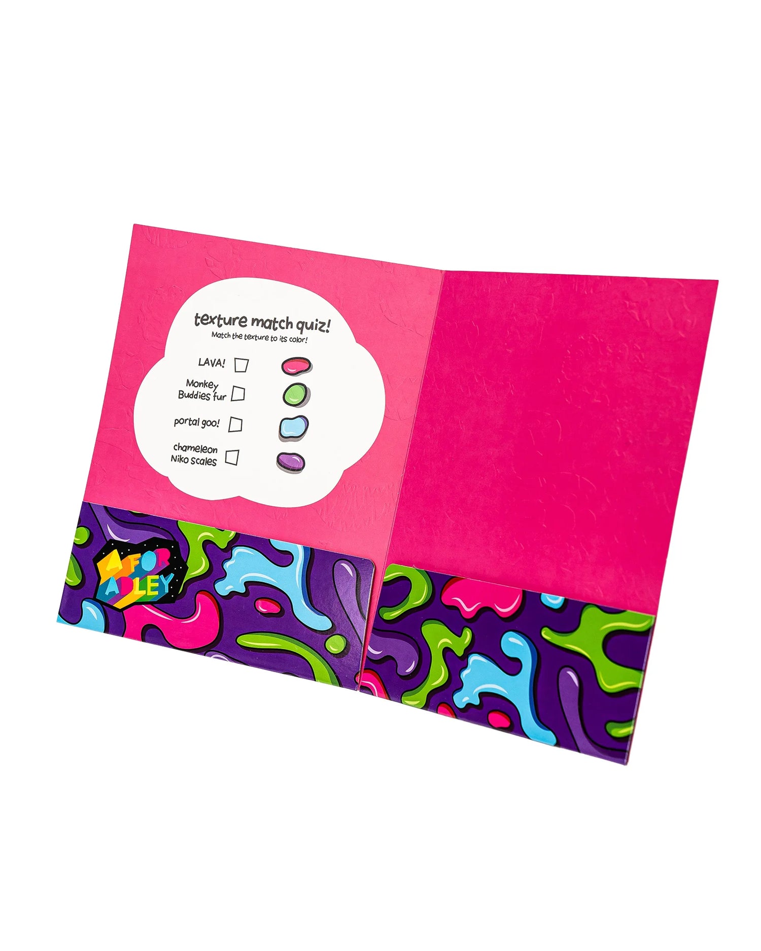 A for Adley Retro Galaxy Folders (6 pack)