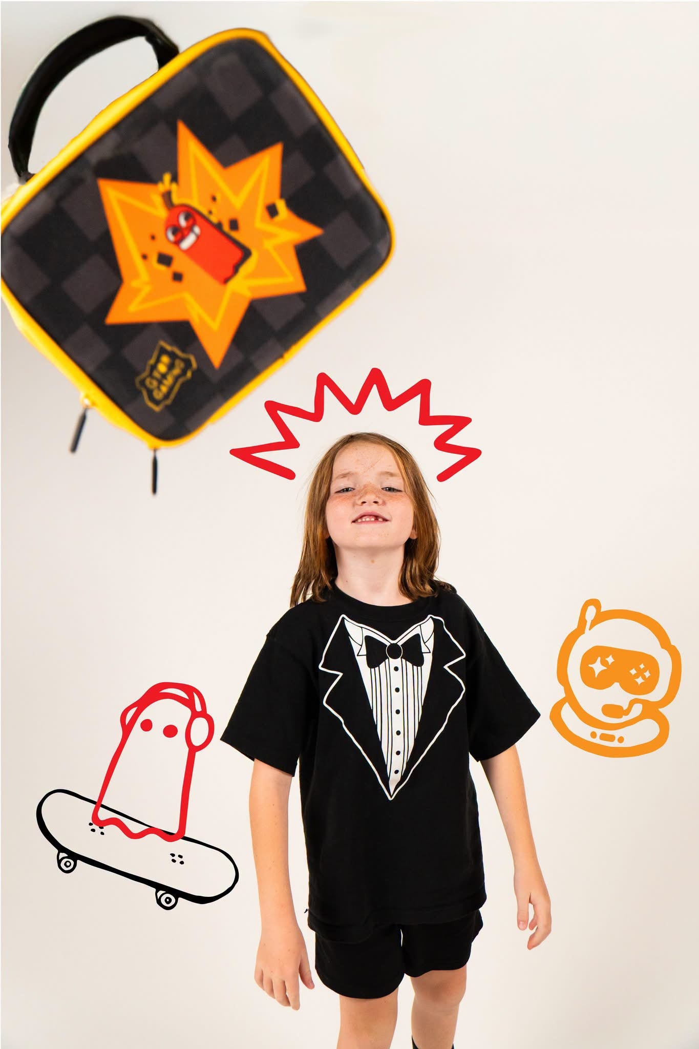 Niko's G for Gaming x Rainbow Ghosts Lunchbox