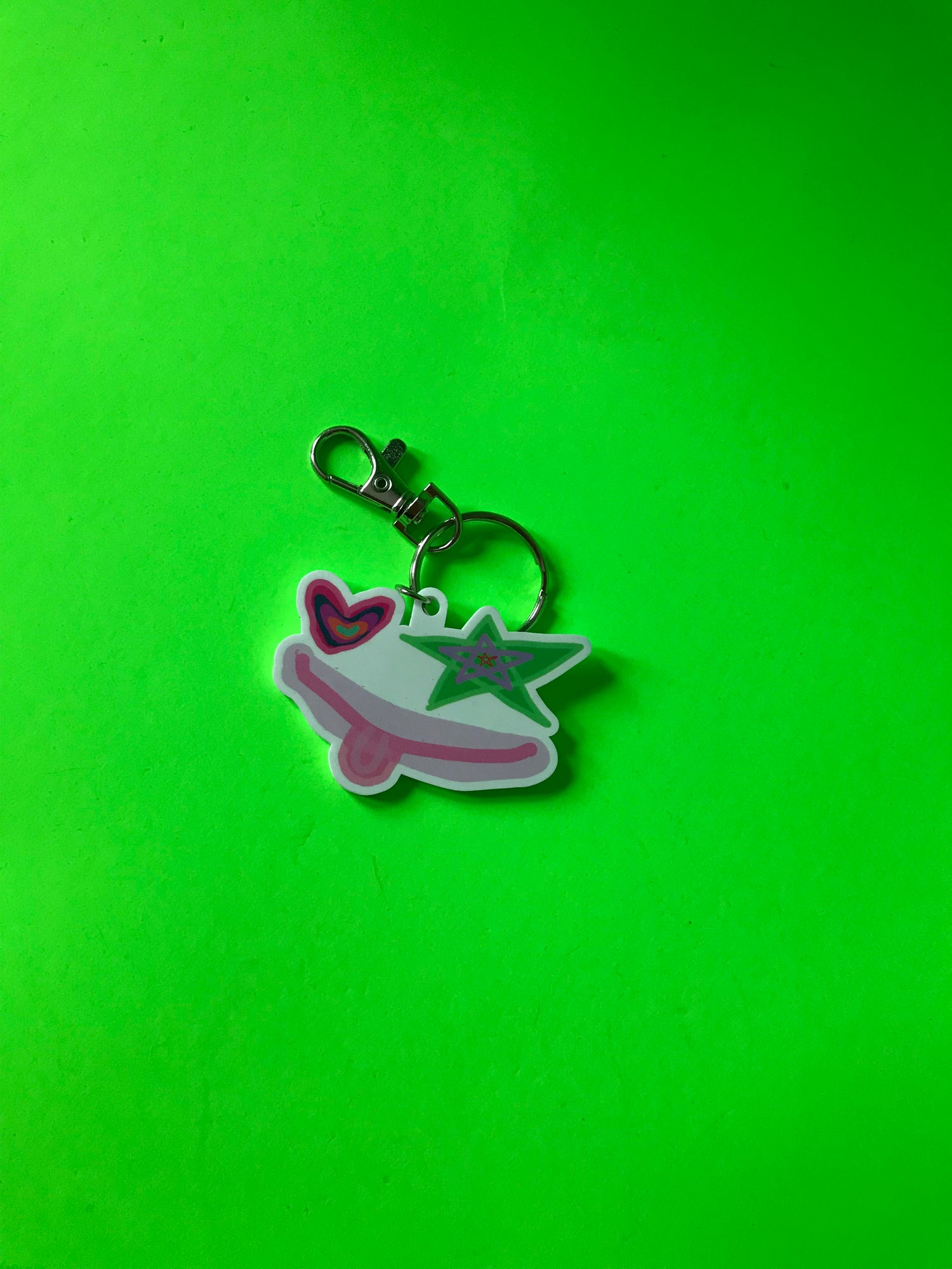 Simley Face Keychain