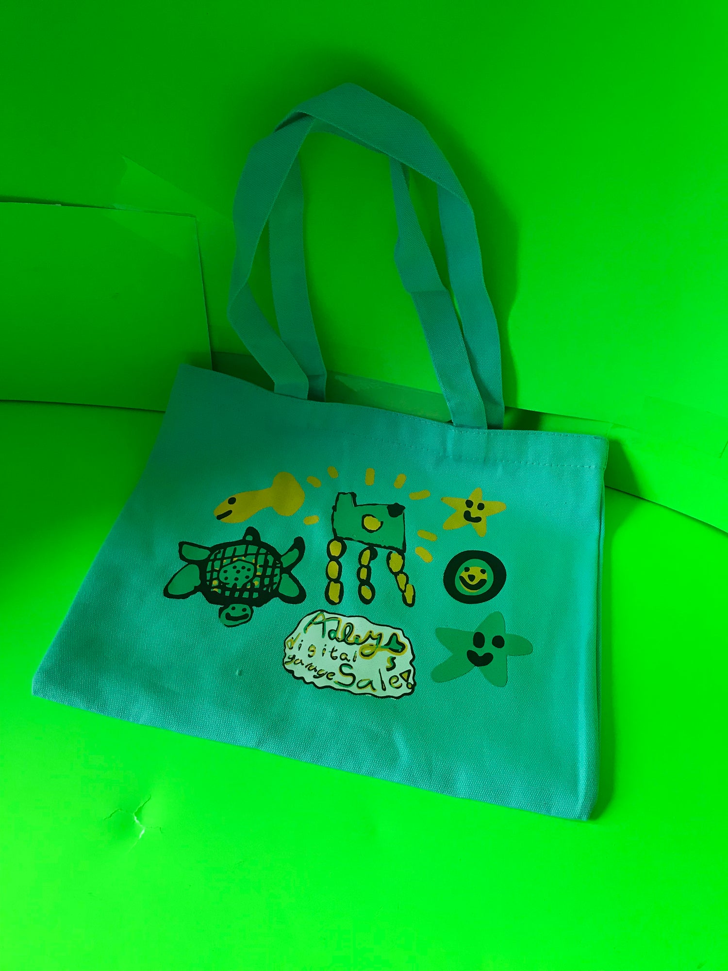A4 Digital Garage Sale Tote Bag