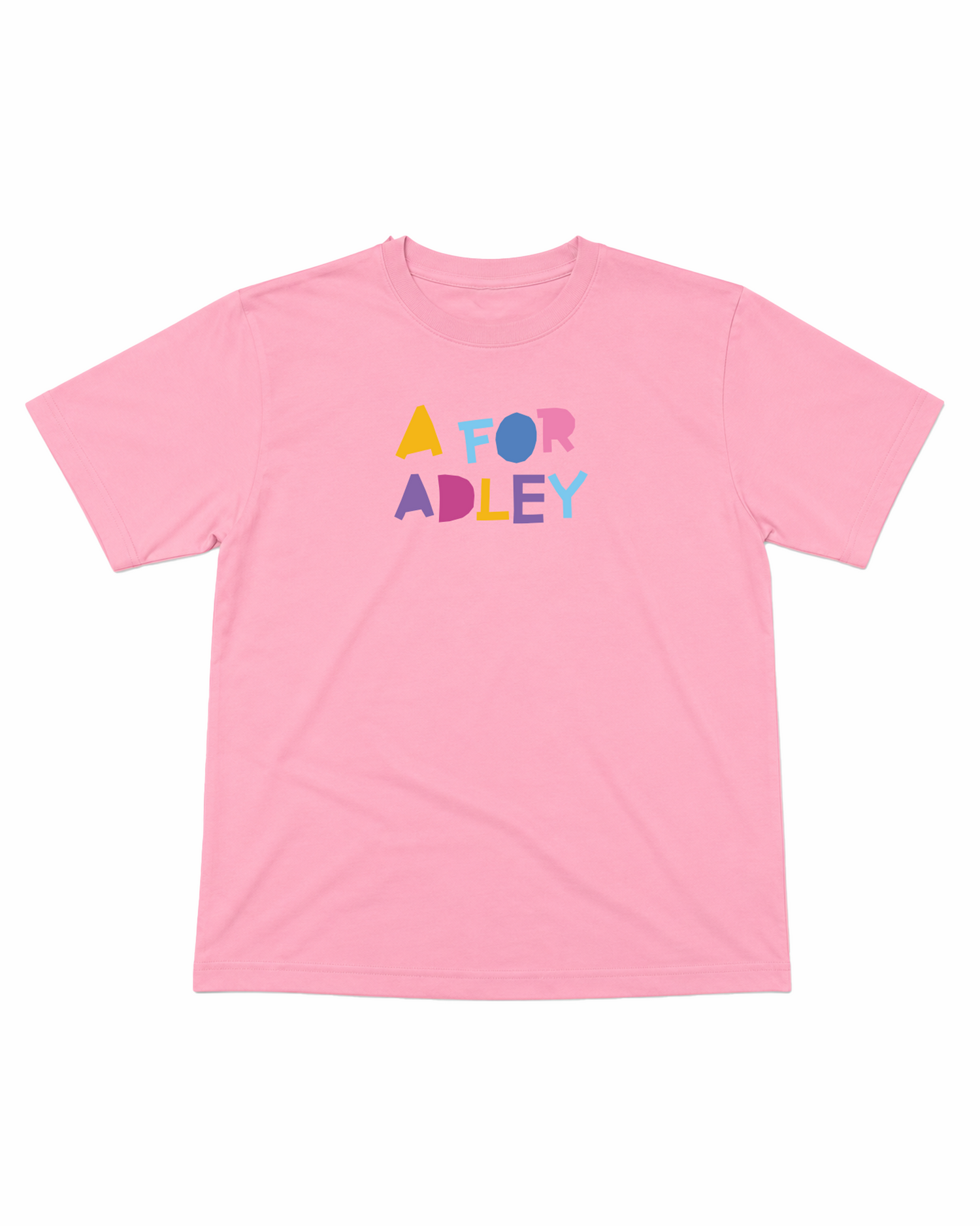A for Adley BFF Rainbow Tee