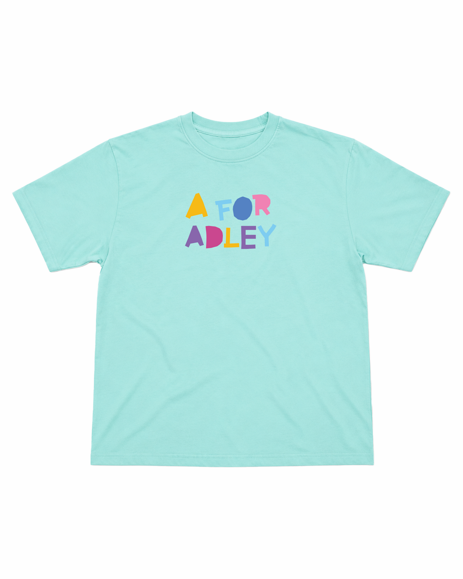 A for Adley BFF Rainbow Tee
