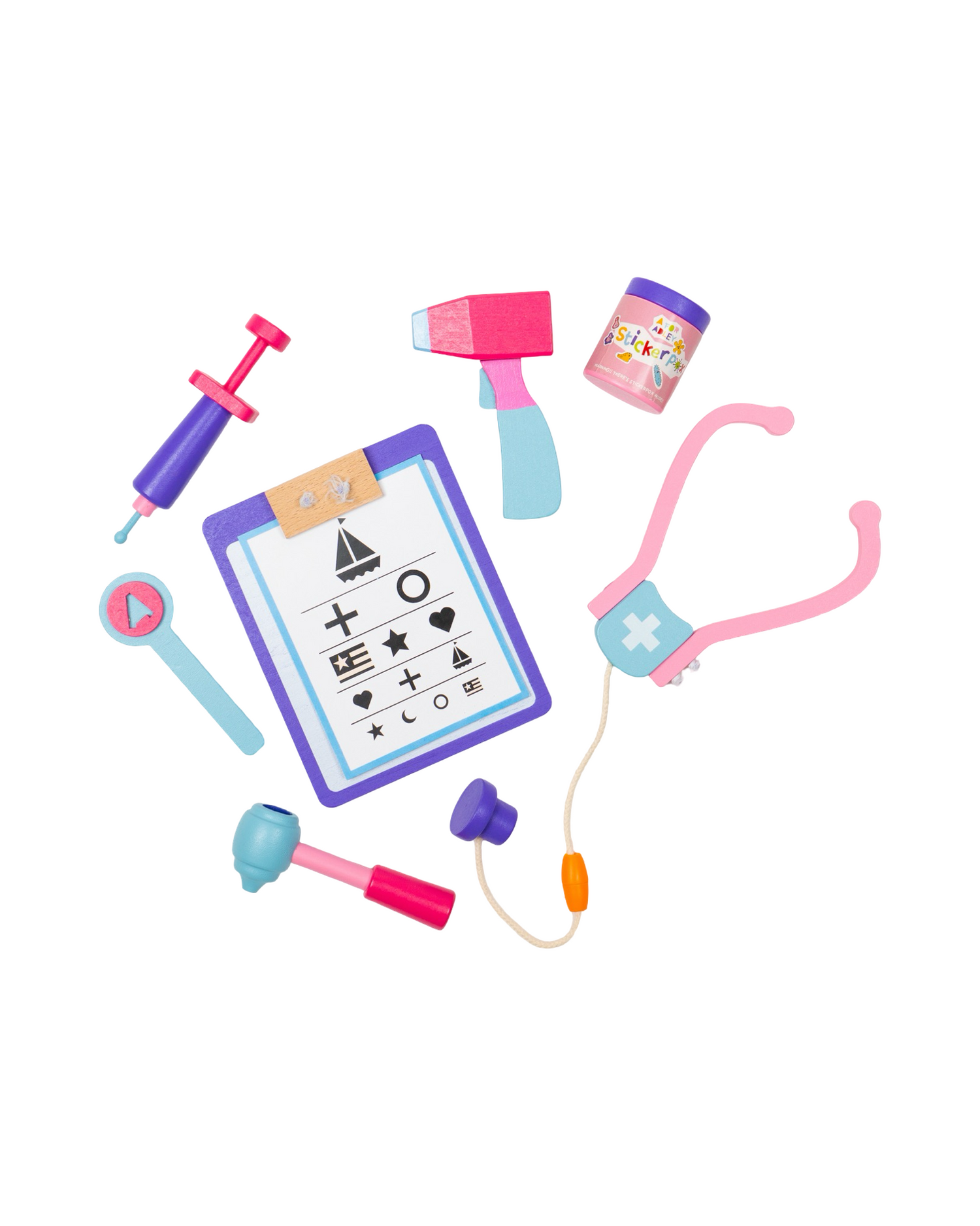 Forever Friend Dolls Sticker Pox Dr. Kit