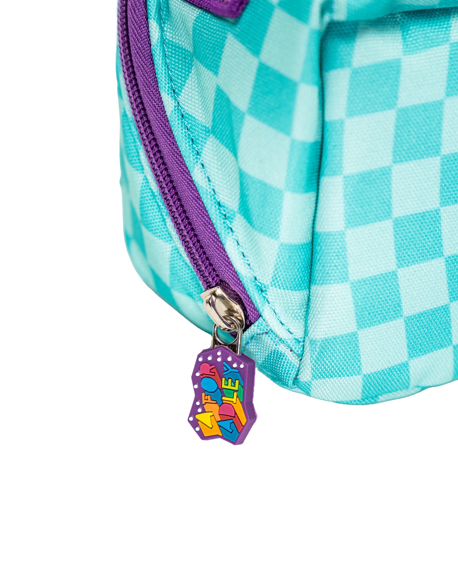 Adley's Retro Checkered Pencil Case