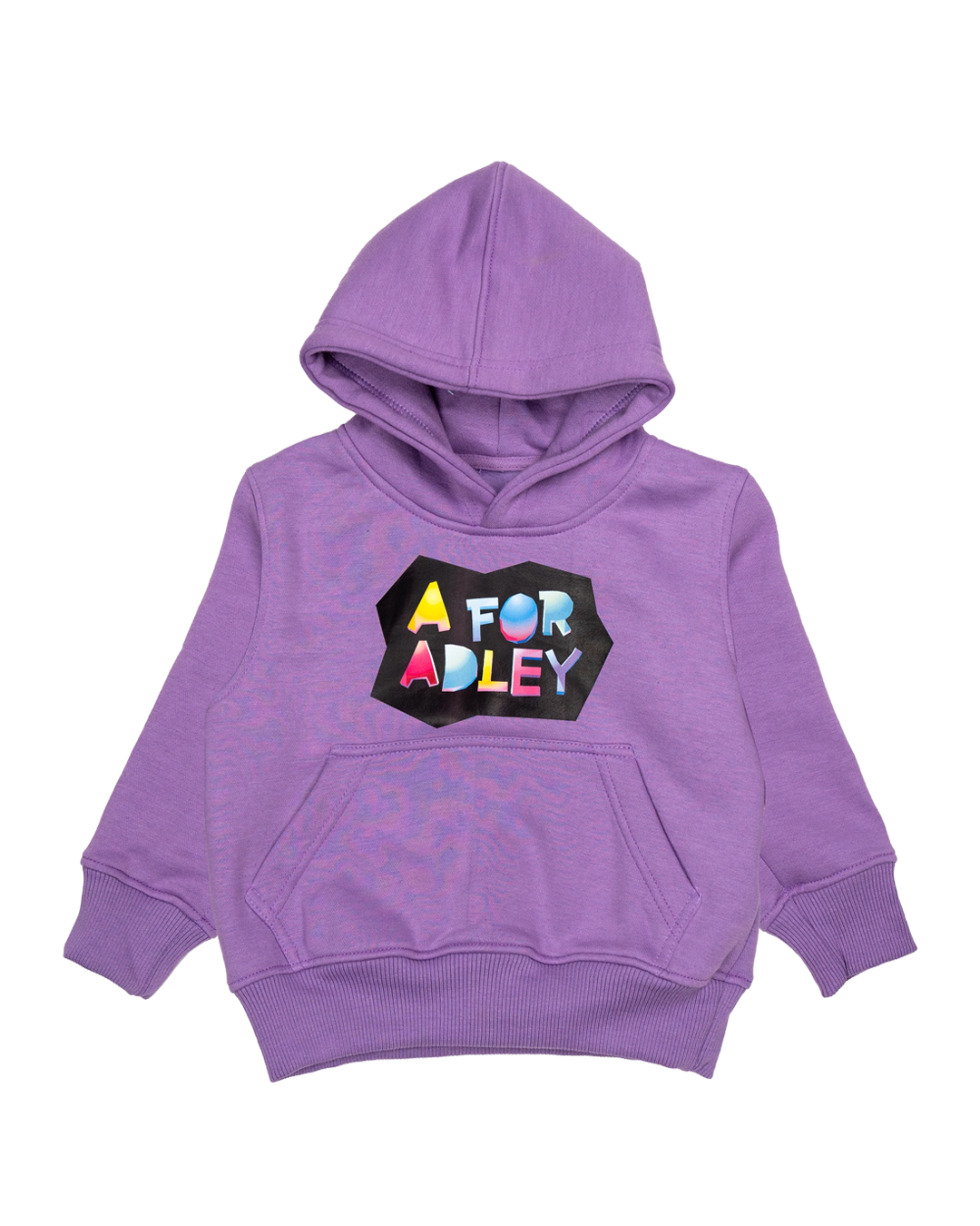 Adley's Neon Rainbow Hoodie