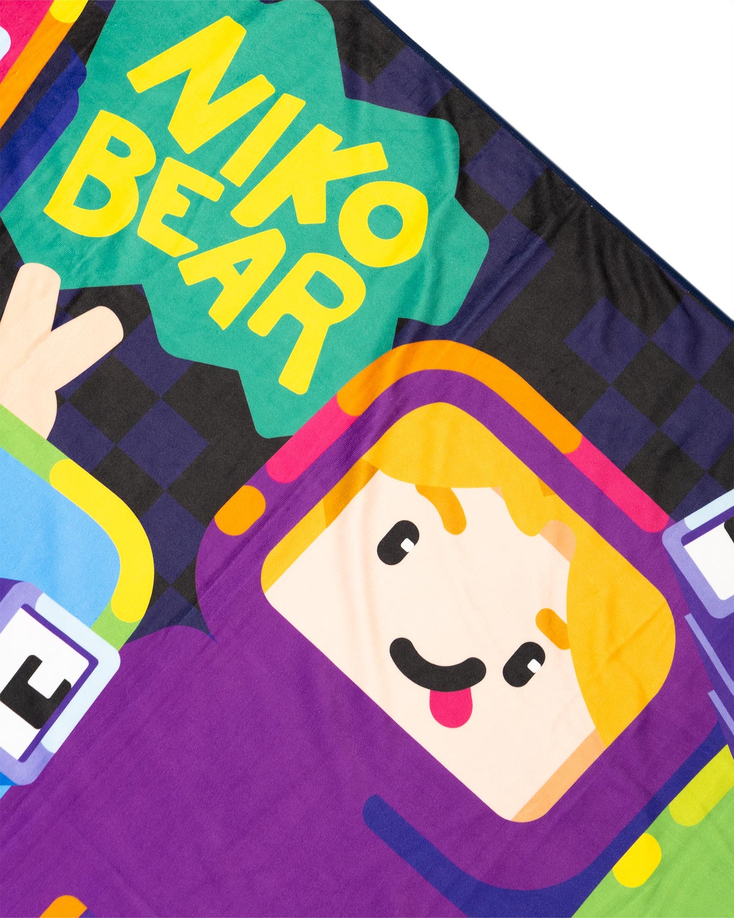 Niko & Rainbow Ghosts Friends Towel