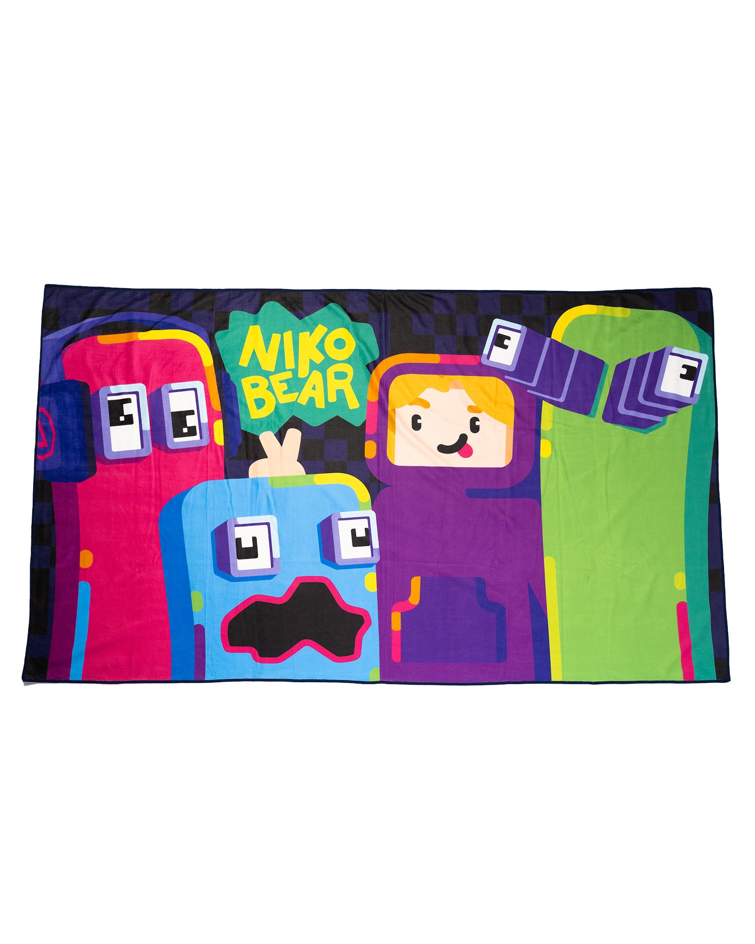 Niko & Rainbow Ghosts Friends Towel