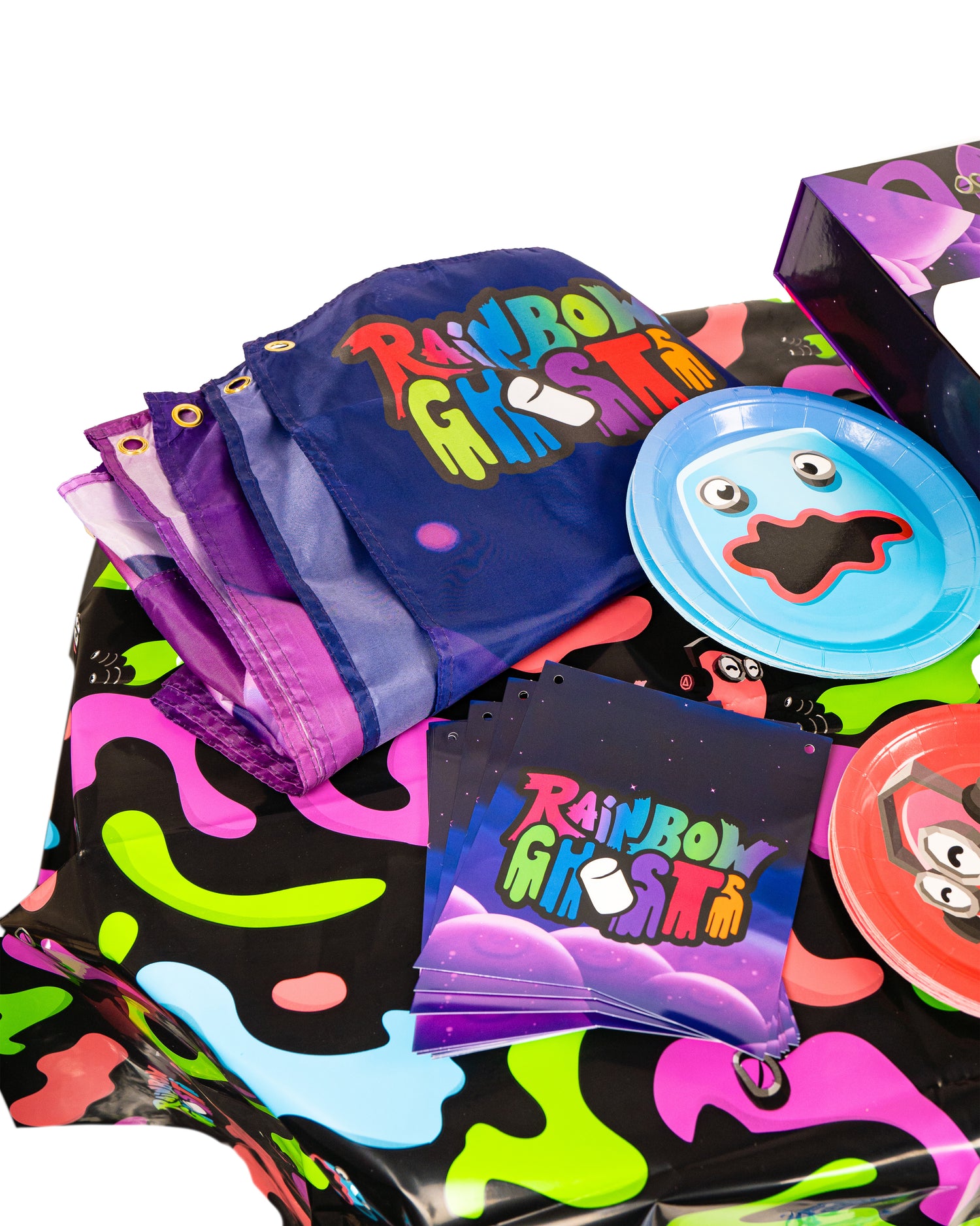 Rainbow Ghosts Portal Party Pack