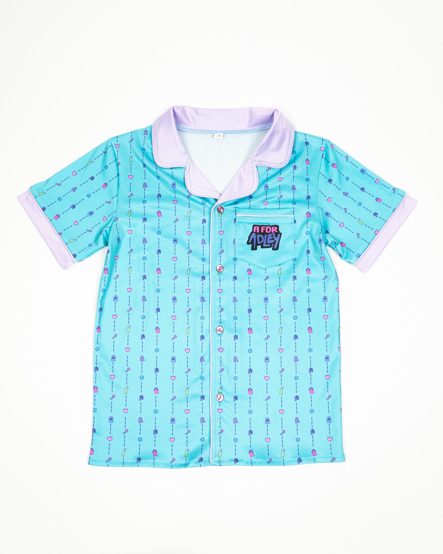 Adley's 2 Piece Rainbow Ghosts Jammies