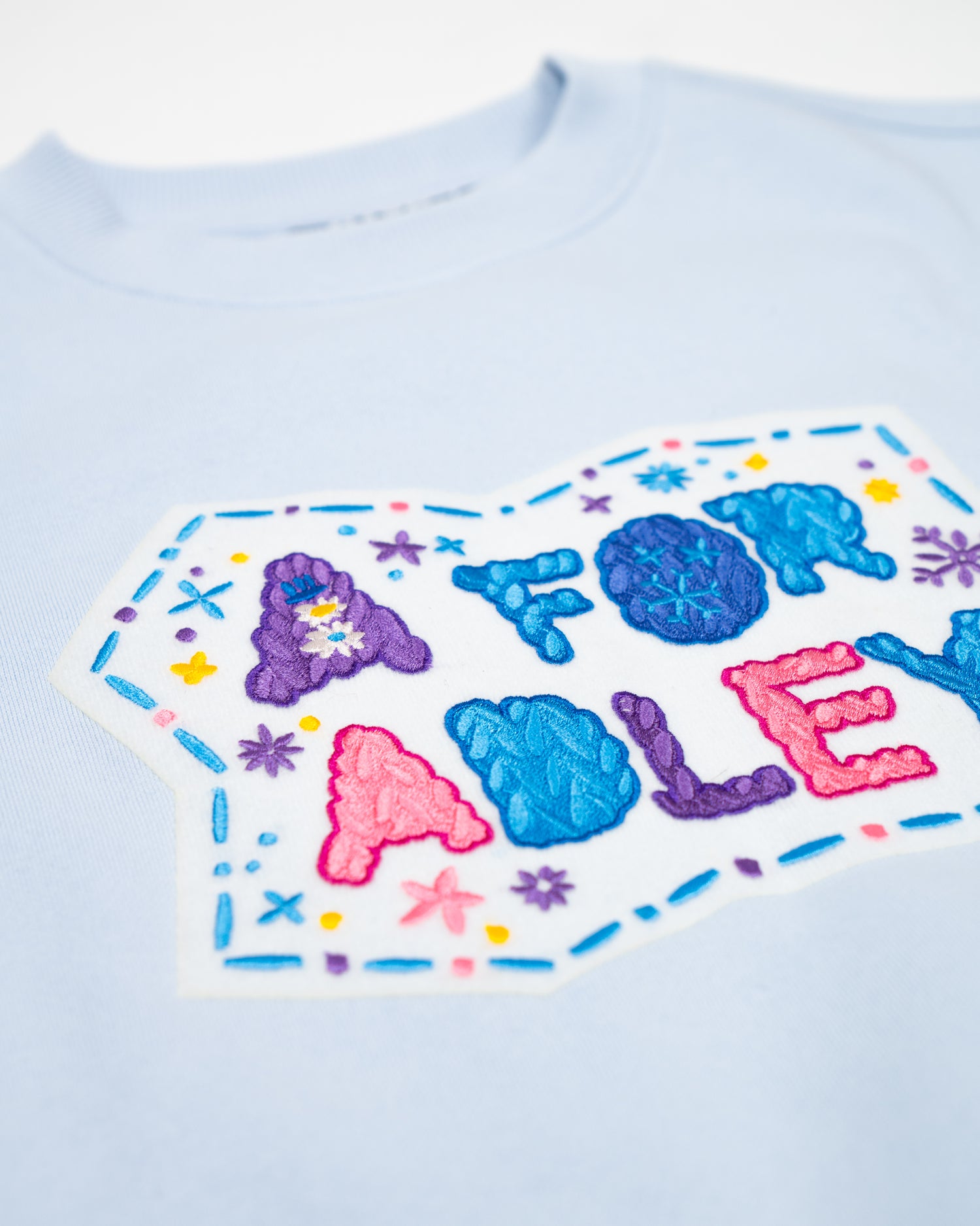 A for Adley Winter Logo Crewneck