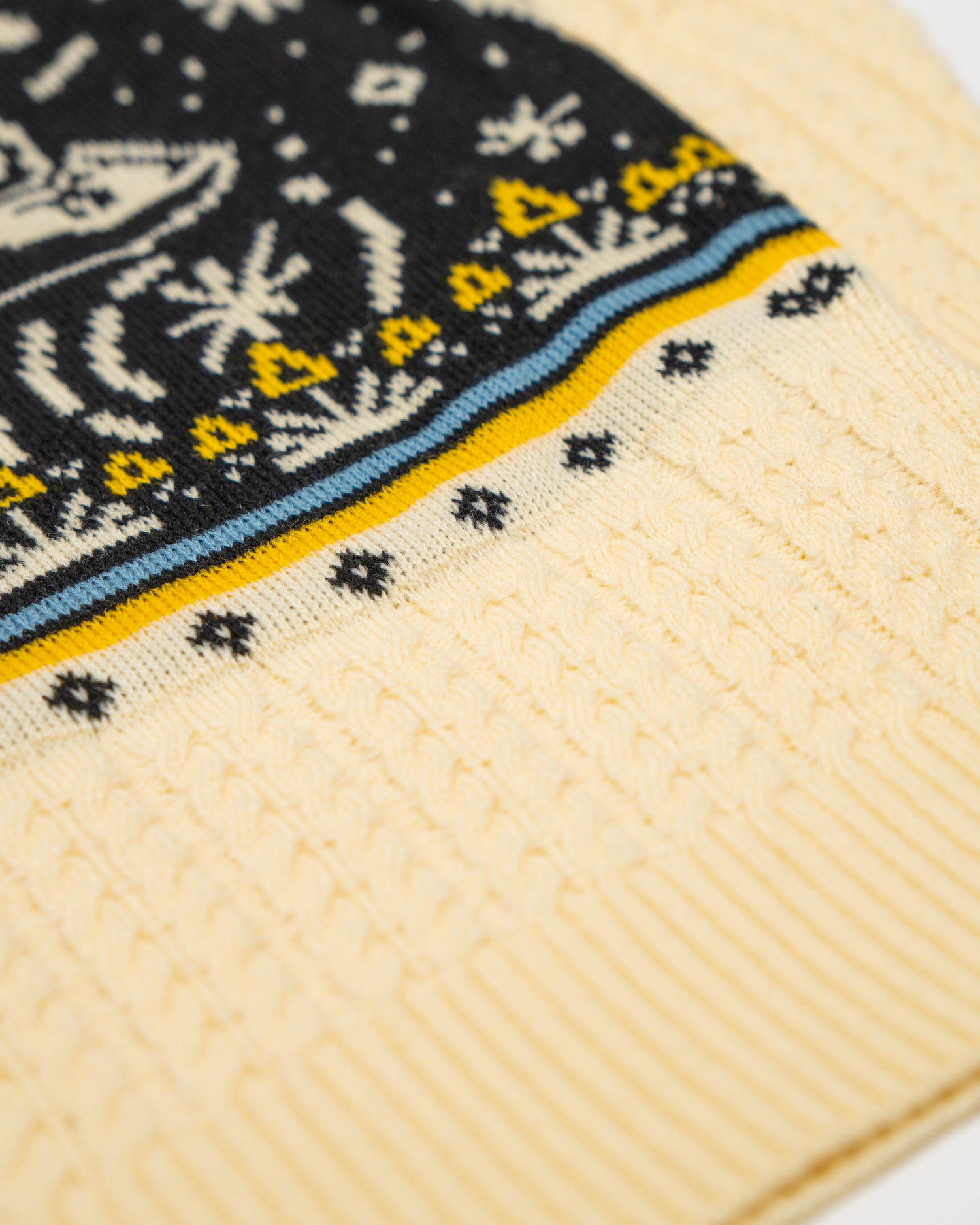 Spacestation Triangle Ugly Sweater