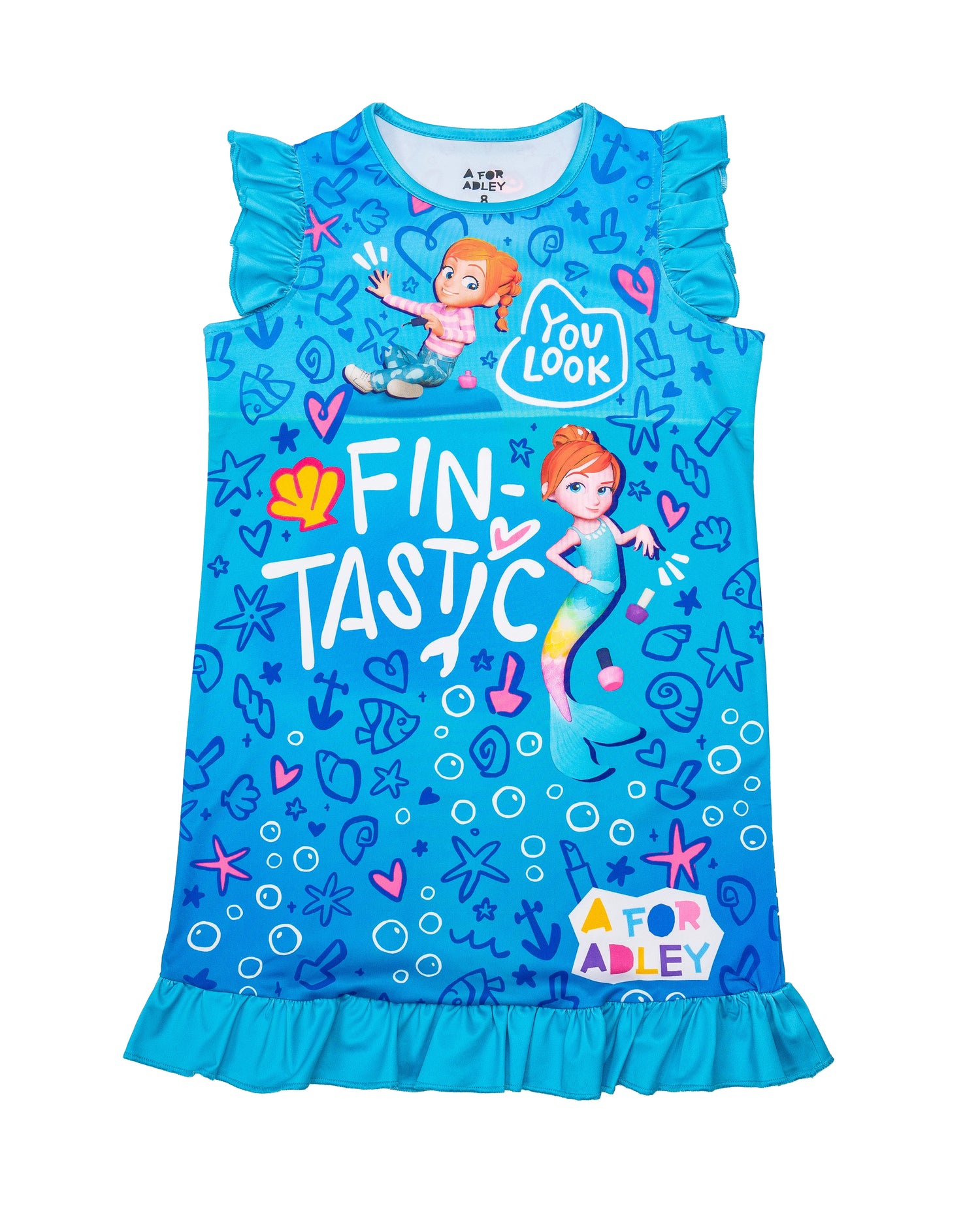 Adley's Fintastic Mermaid Jammies