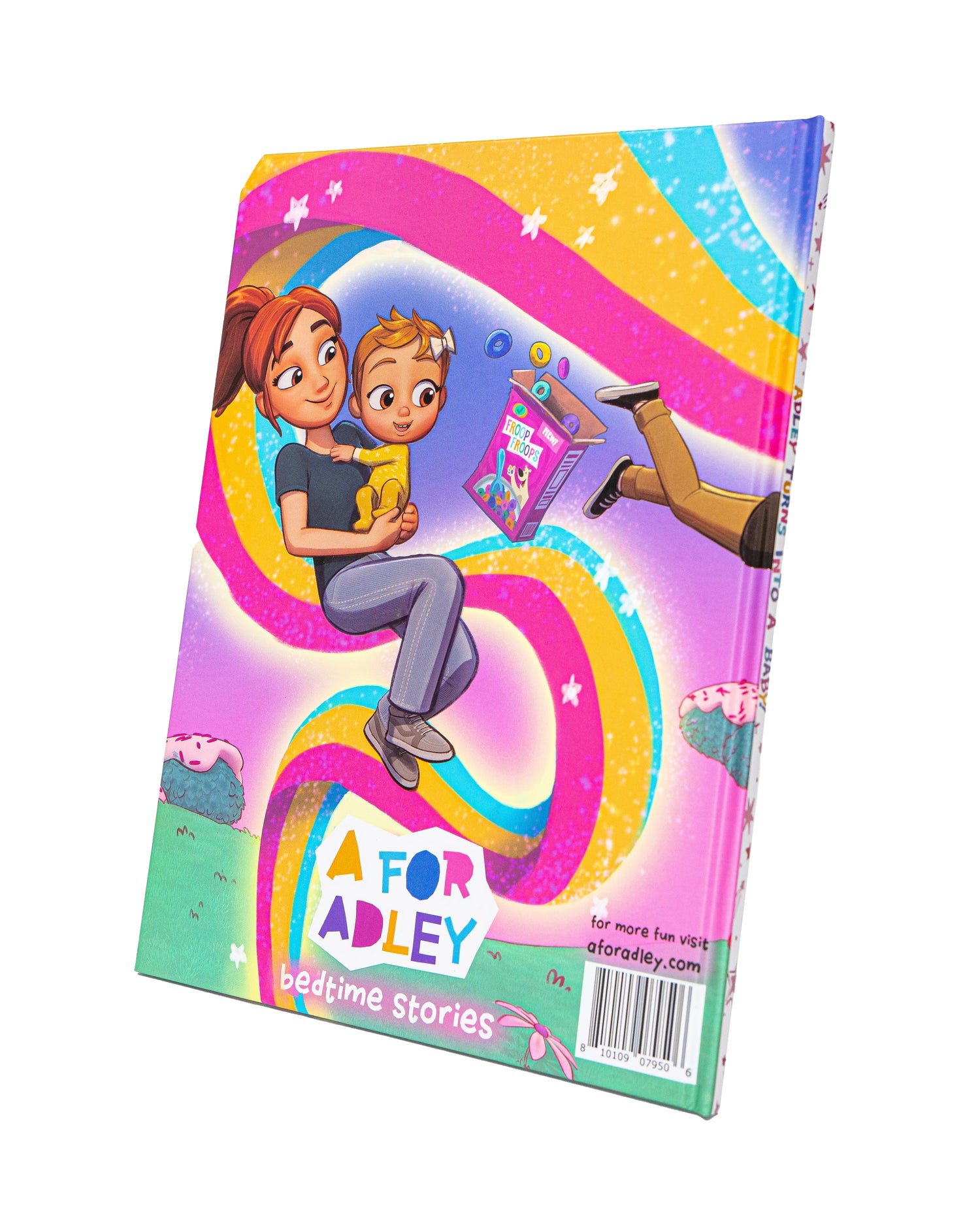 Family Bedtime Stories: ADLEY turns into a BABY!!