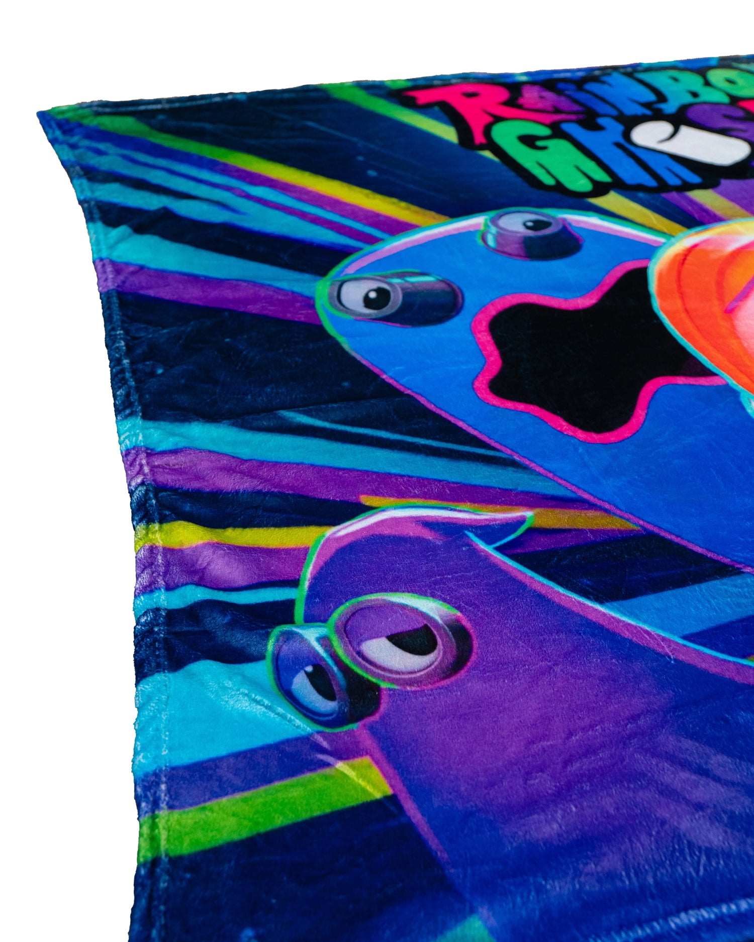 Rainbow Ghost Run Blanket