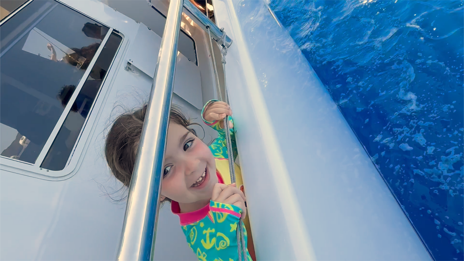 Navey's Mermaid Sisters Rashguard