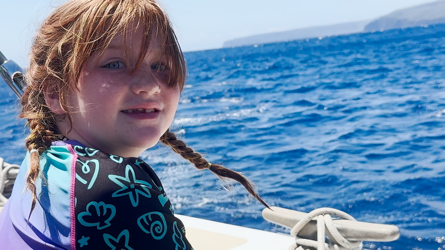 A for Adley Summer Splash Rashguard