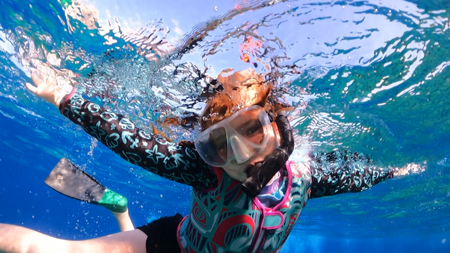 A for Adley Summer Splash Rashguard