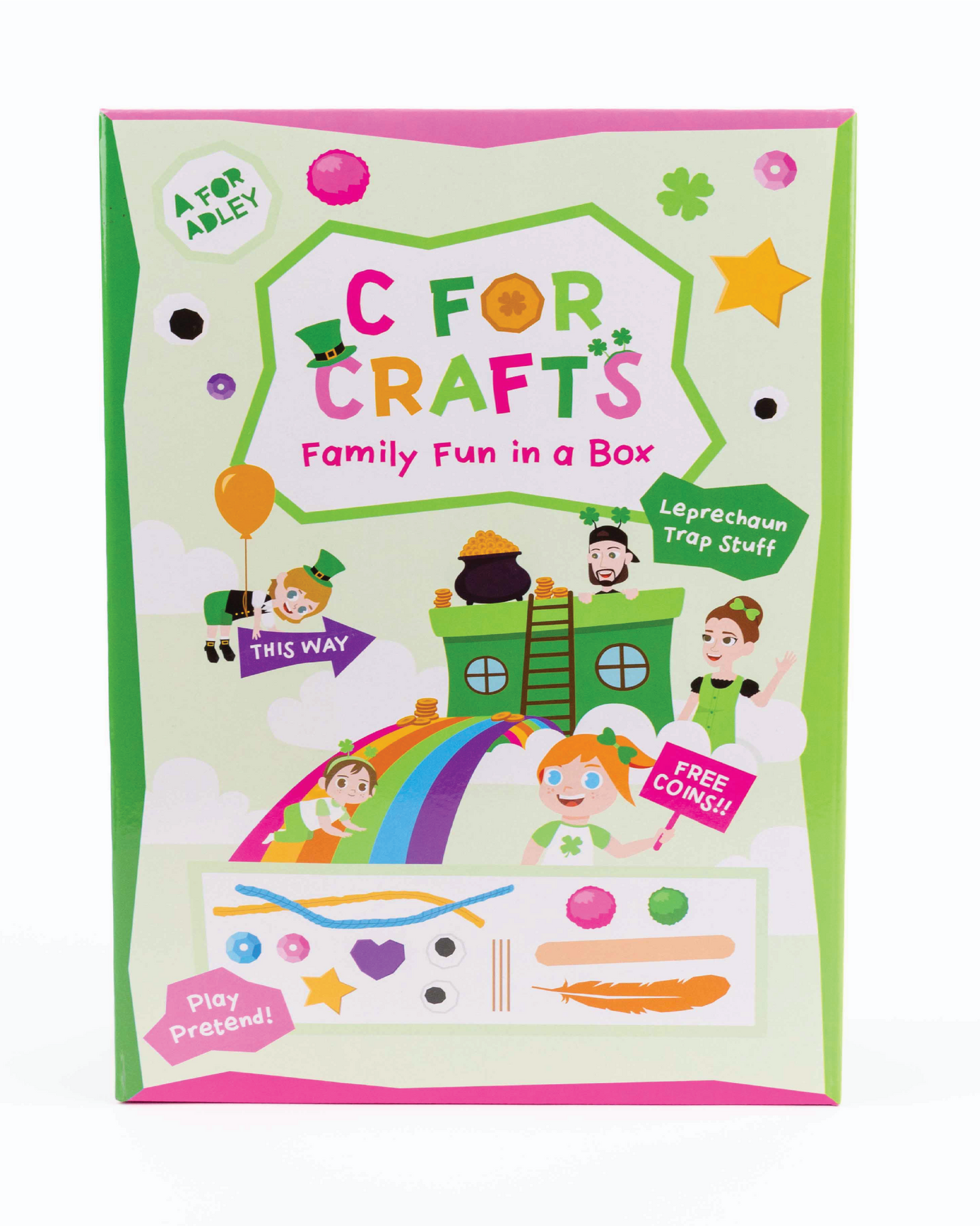 C for Crafts Leprechaun Stuff