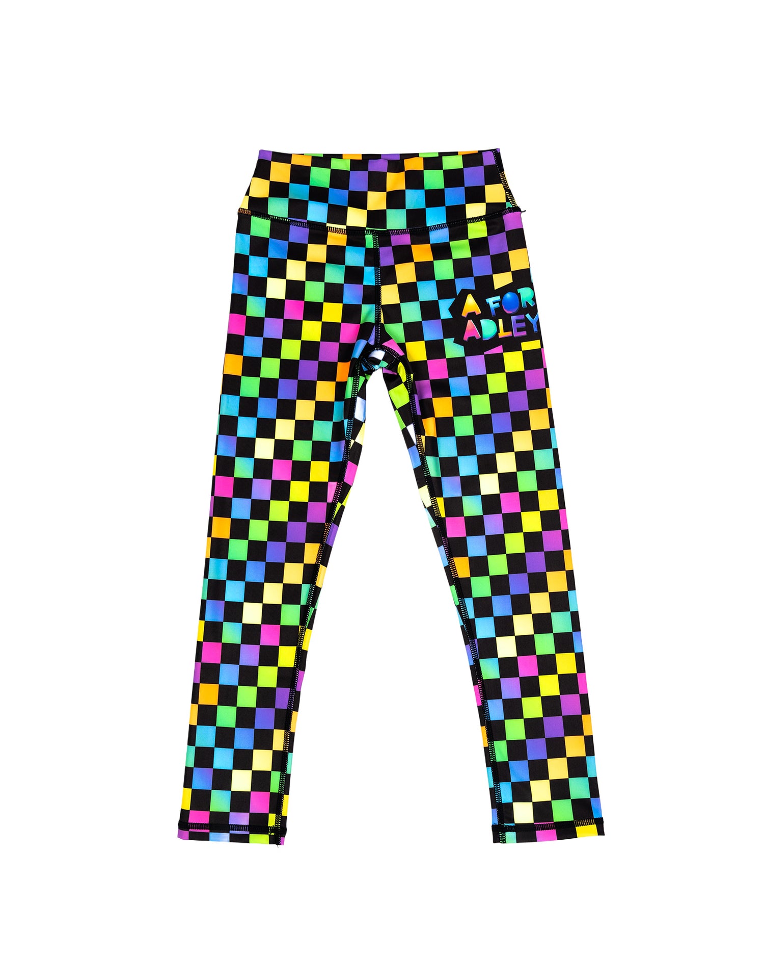 Adley's Neon Checkered Pants