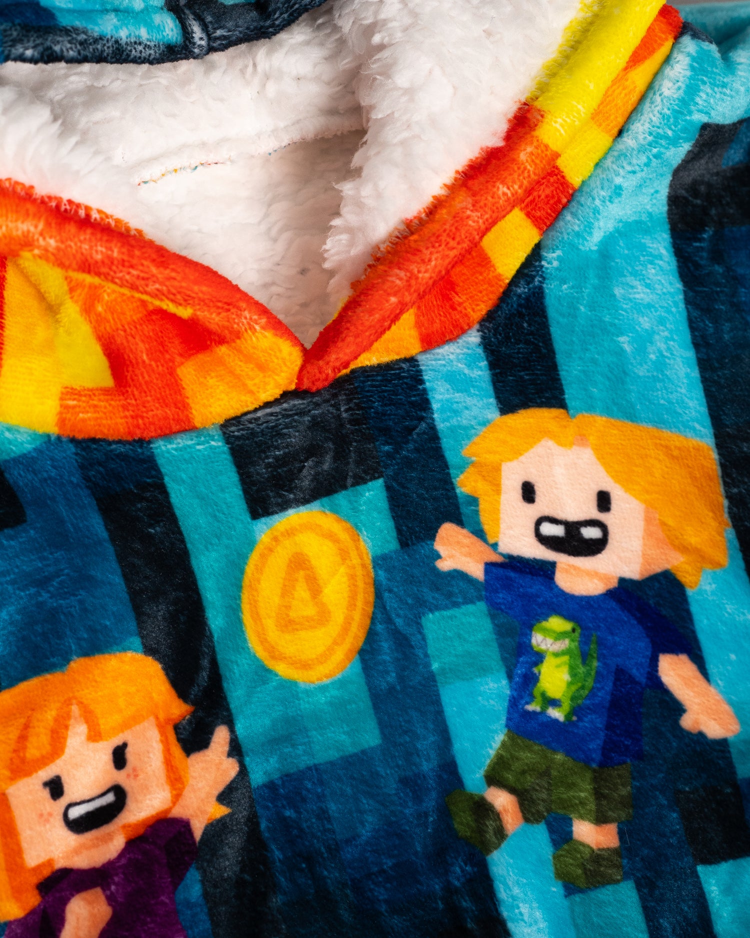 Gaming Buddies Blanket Hoodie (with Ipad/tablet pocket)