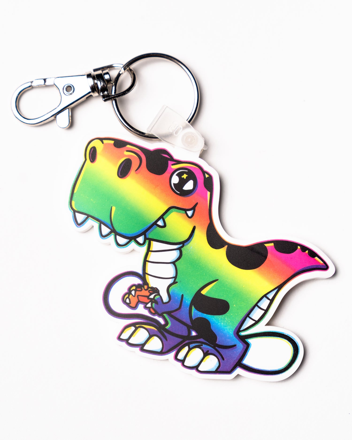 Neon Rainbow Friends Keychain Pack