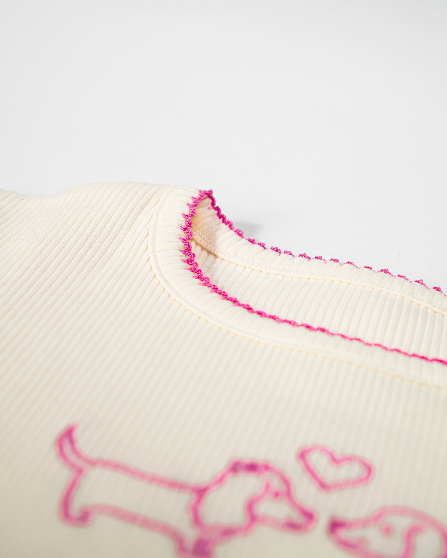 A for Adley Puppy Love Embroidered Tee