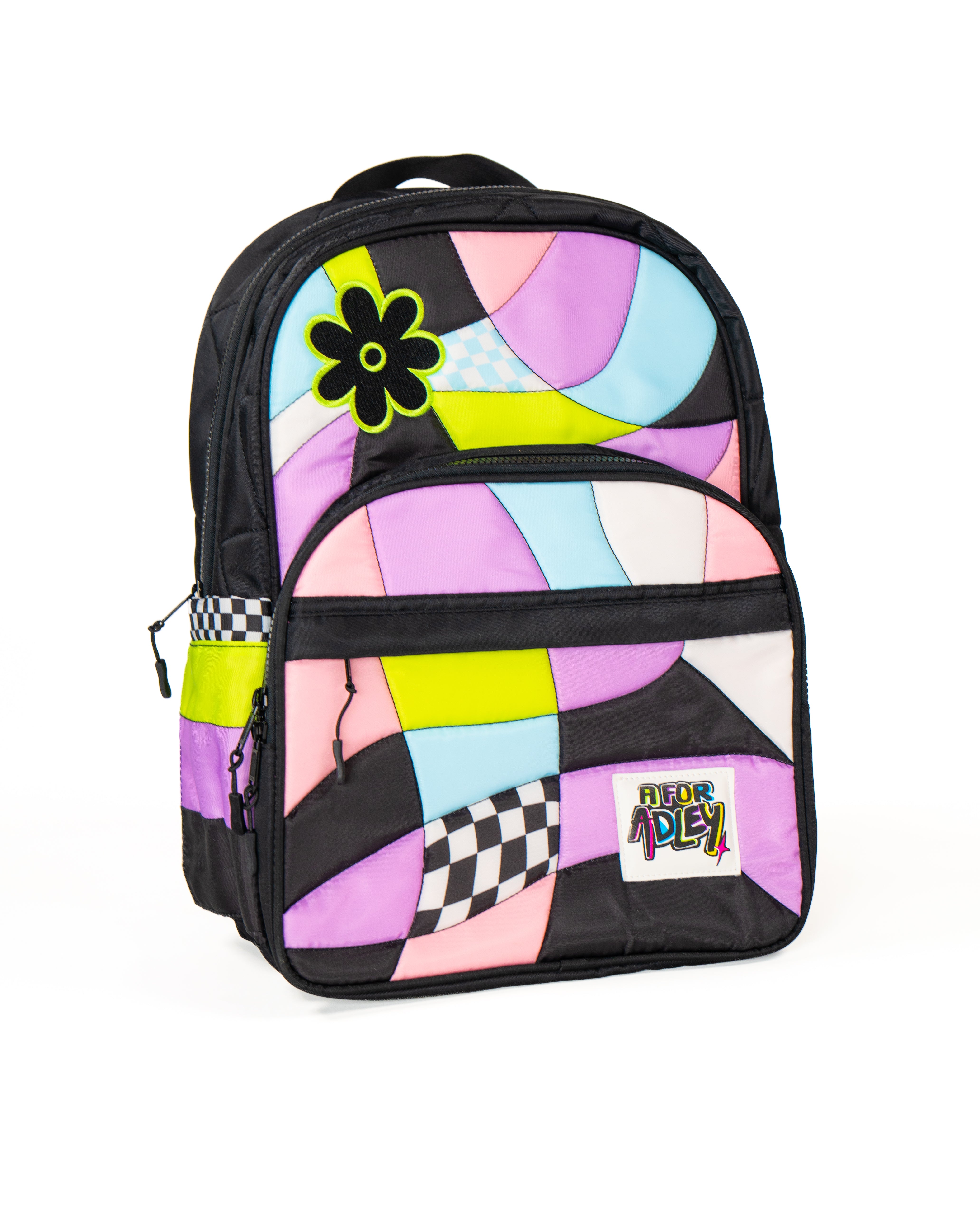 Adley's Pastel Patchwork x Y2K Backpack – Shopadley