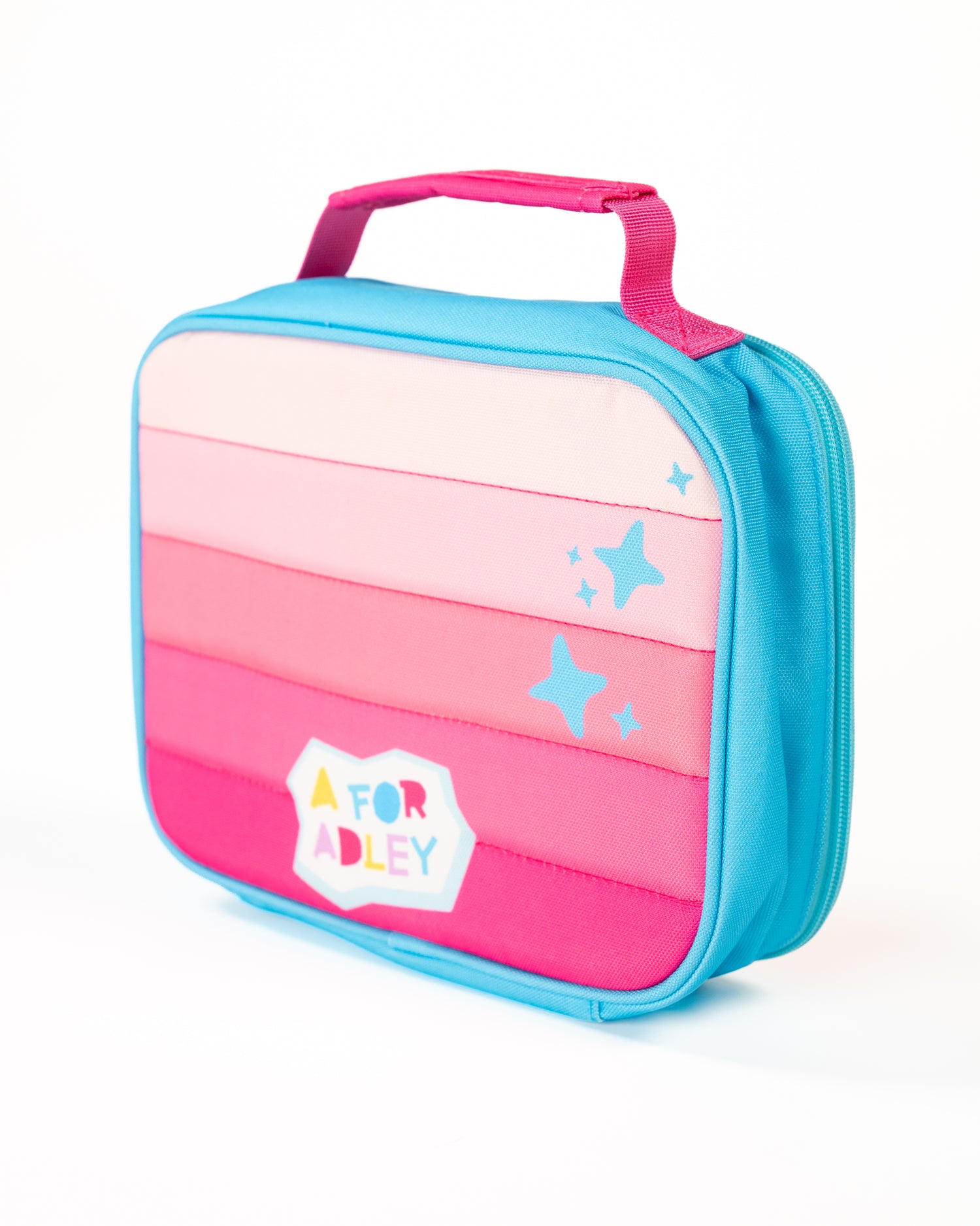 Animation x A for Adley Color Block Lunchbox