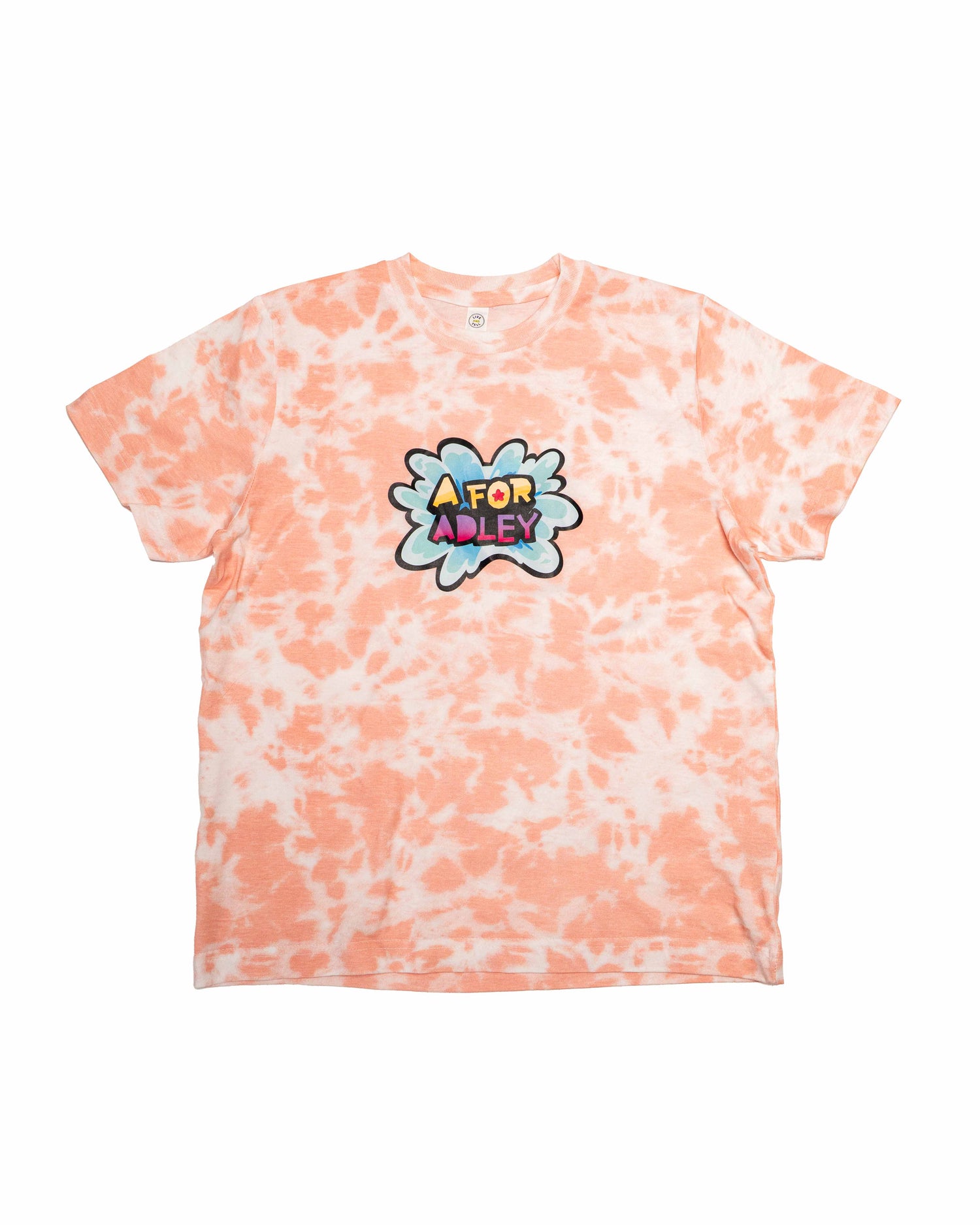 Summer Splash Logo Tee (pink tie-dye)