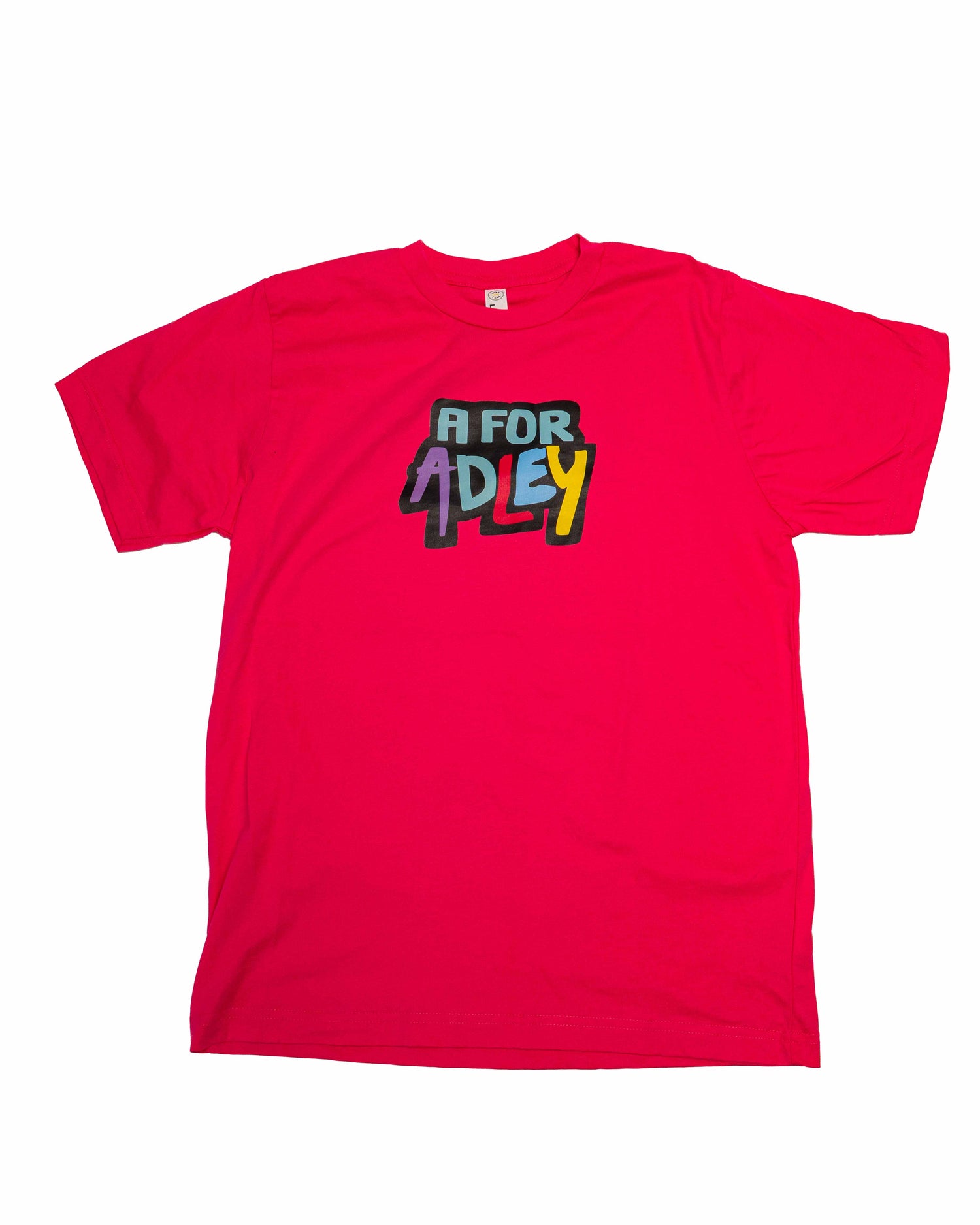Adley's Awesome Logo Tee (dark pink)