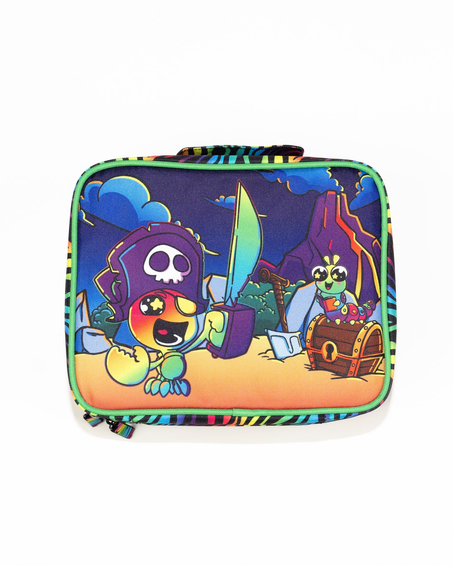 Adley's Neon Rainbow Lunchbox