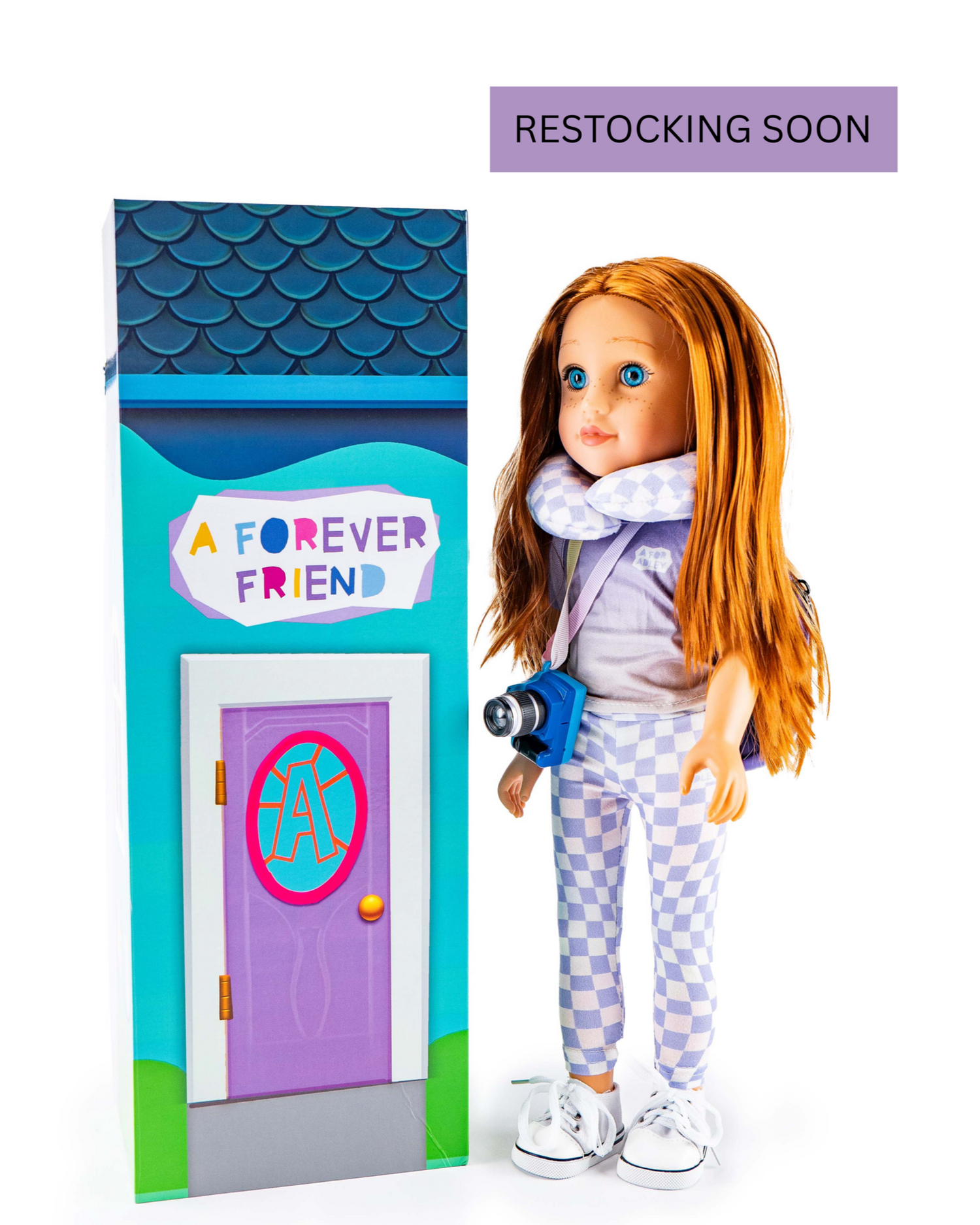 A Forever Friend Doll-Adley Style (w/custom collectible box)