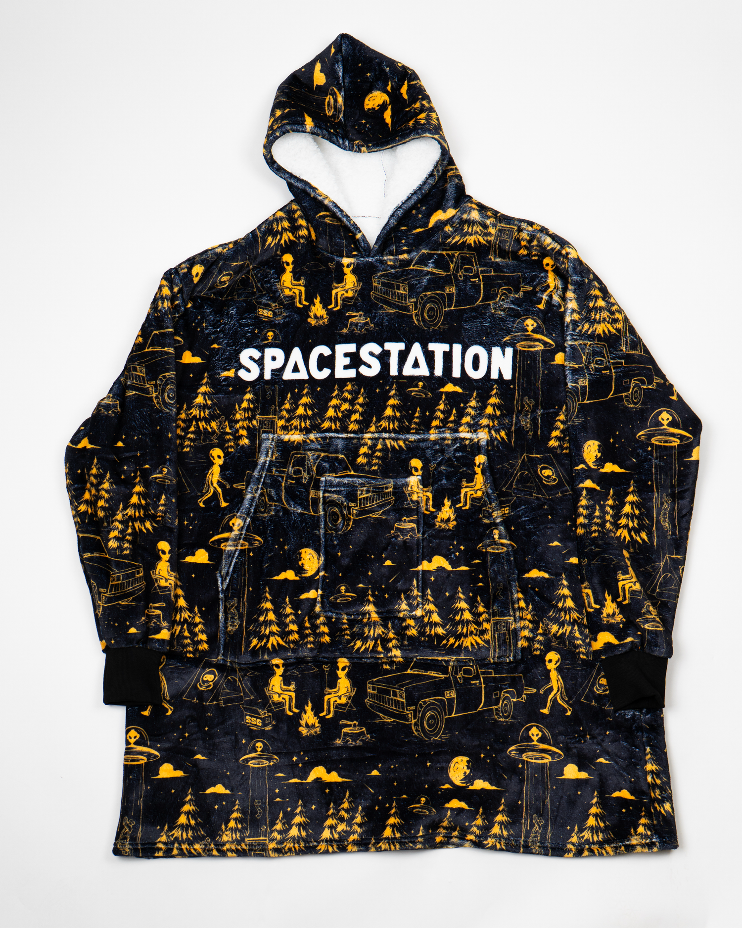 Spacestation Blanket Hoodie 2025