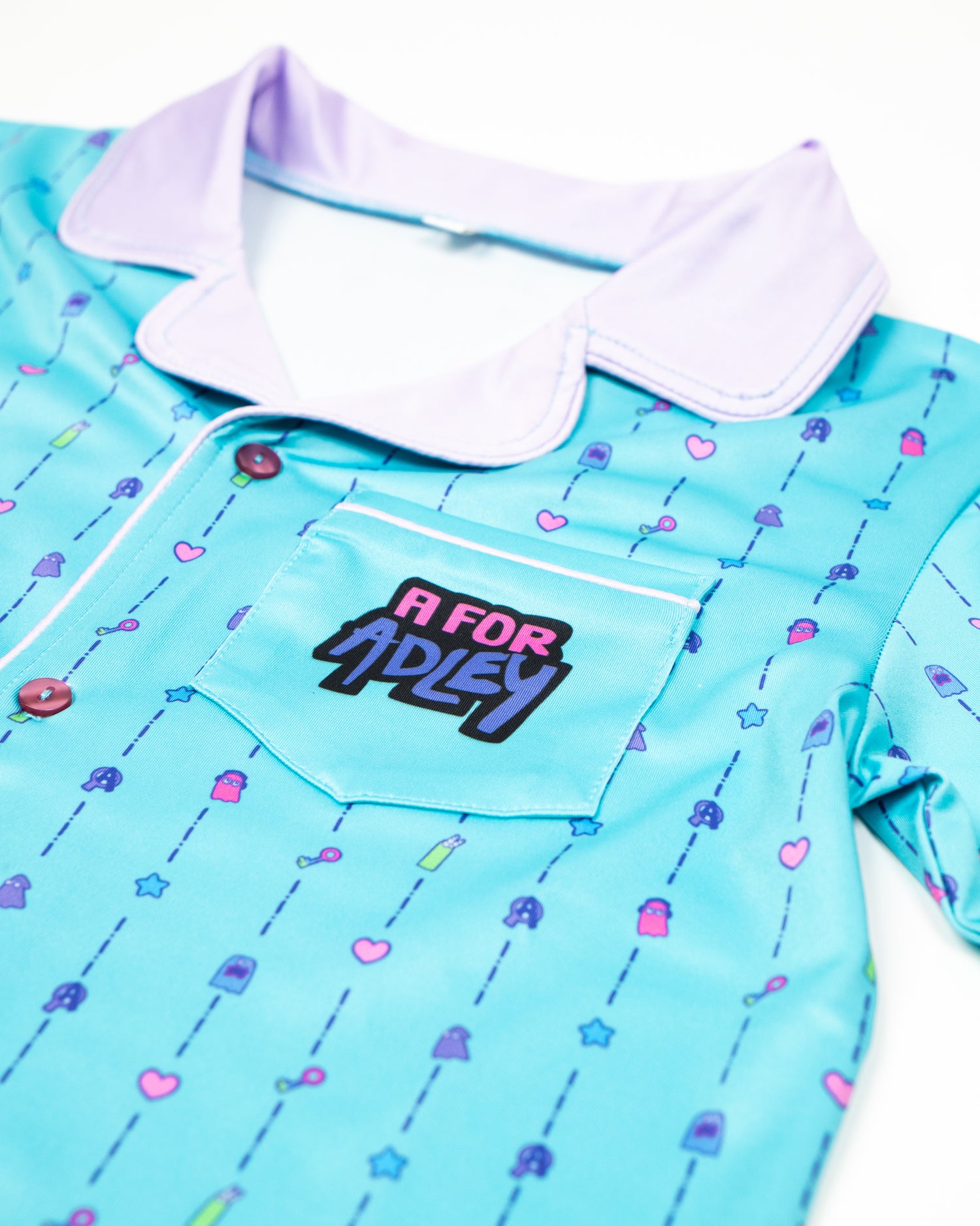 Adley's 2 Piece Rainbow Ghosts Jammies