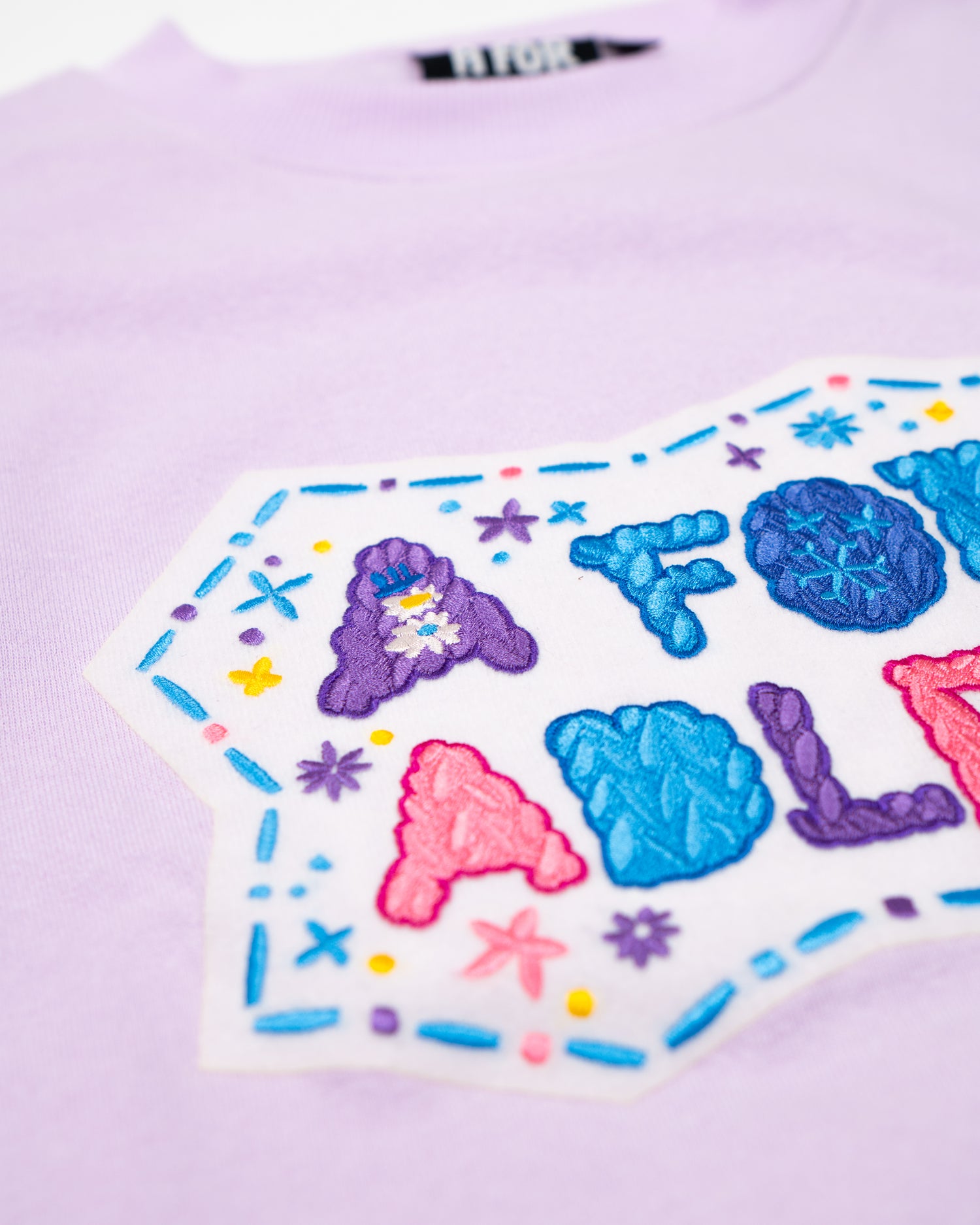 A for Adley Winter Logo Crewneck